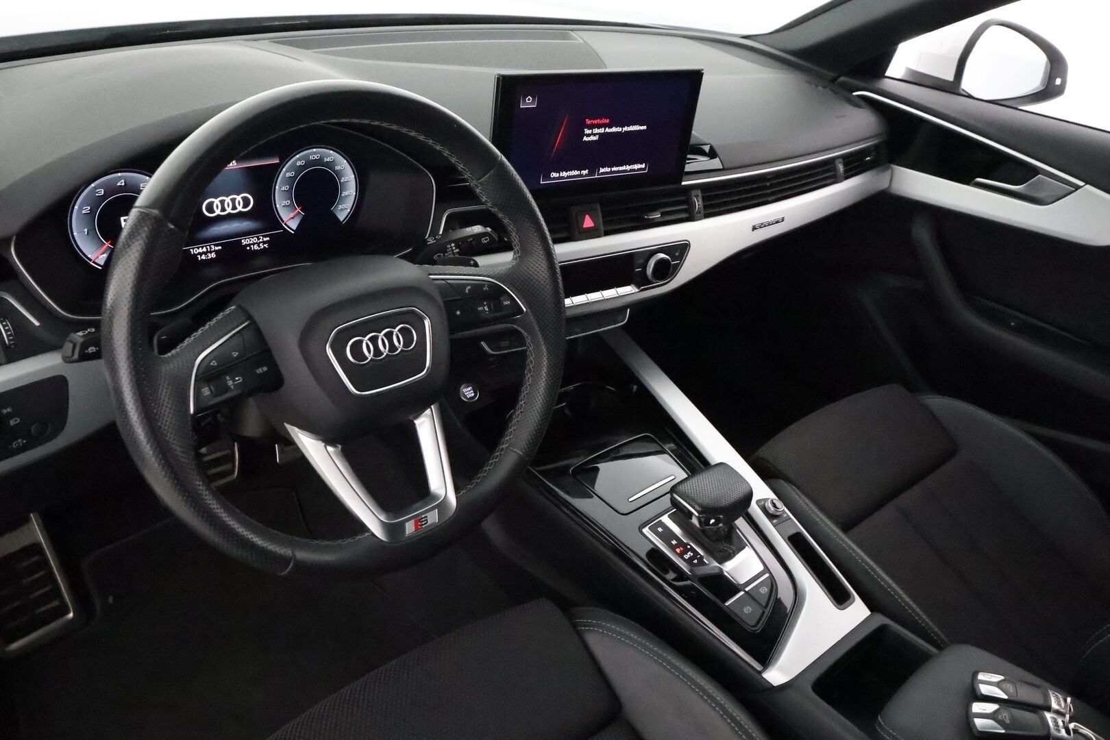 Audi A4 2021 Avant Business Advanced 40 TFSI 150 kW MHEV quattro S tronic **Adapt.Vakkari / Webasto / Matrix LED / Koukku / P.kamera** - S-Line -sisätilapaketti / 1-om. Suomi-auto / Digimittaristo 