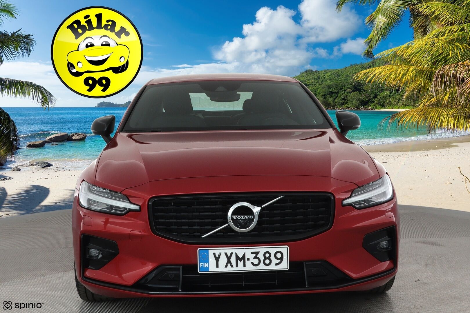 Volvo S60 2021 B5 MHEV Business R-Design aut **Webasto / Koukku / Adapt.Vakkari / Full-LED / 360° / Sporttipenkki Muistilla / Navi** - 3,99 % KORKOTARJOUS TÄHÄN AUTOON - 1-om Suomi-auto / Kahdet Renkaat