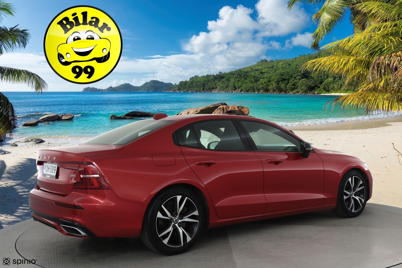 Volvo S60 2021 B5 MHEV Business R-Design aut **Webasto / Koukku / Adapt.Vakkari / Full-LED / 360° / Sporttipenkki Muistilla / Navi** - 3,99 % KORKOTARJOUS TÄHÄN AUTOON - 1-om Suomi-auto / Kahdet Renkaat