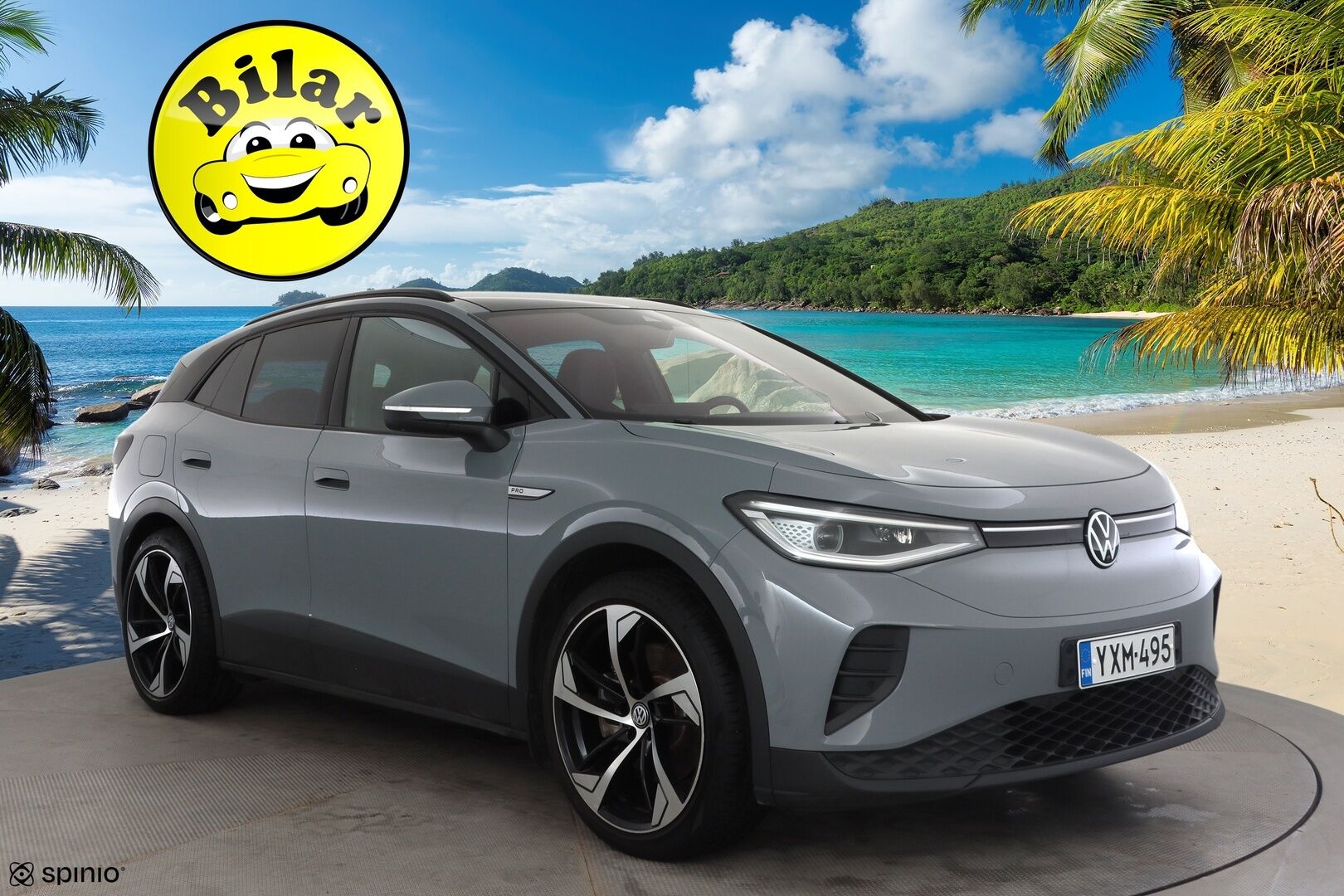 Volkswagen ID.4 2021 Pro 128 kW, akku 77 kWh - | ACC | ILP | LED | P.kamera | Hierovat ergoactive istuimet | Lasikatto | HUD | Puolinahat | Apple&Android | Suomi-auto | Kahdet Renkaat | Merkkihuollettu |