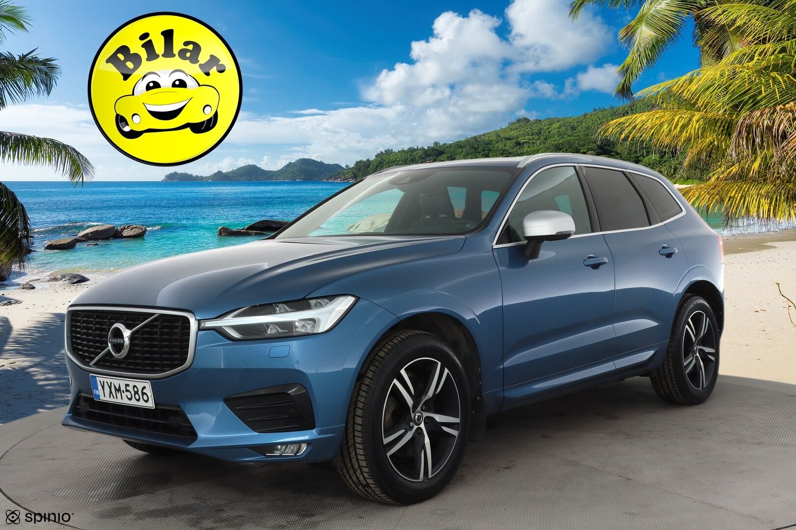 Volvo XC60 2018 D4 AWD R-Design aut - | ACC | Webasto | Koukku | Full LED | Muistipenkki | BLIS | Navi | Keyless | P.tutkat |