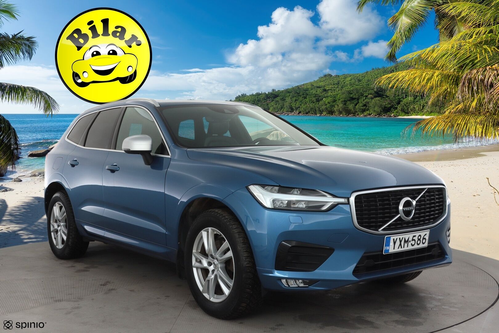 Volvo XC60 2018 D4 AWD R-Design aut - | ACC | Webasto | Koukku | Full LED | Muistipenkki | BLIS | Navi | Keyless | P.tutkat |