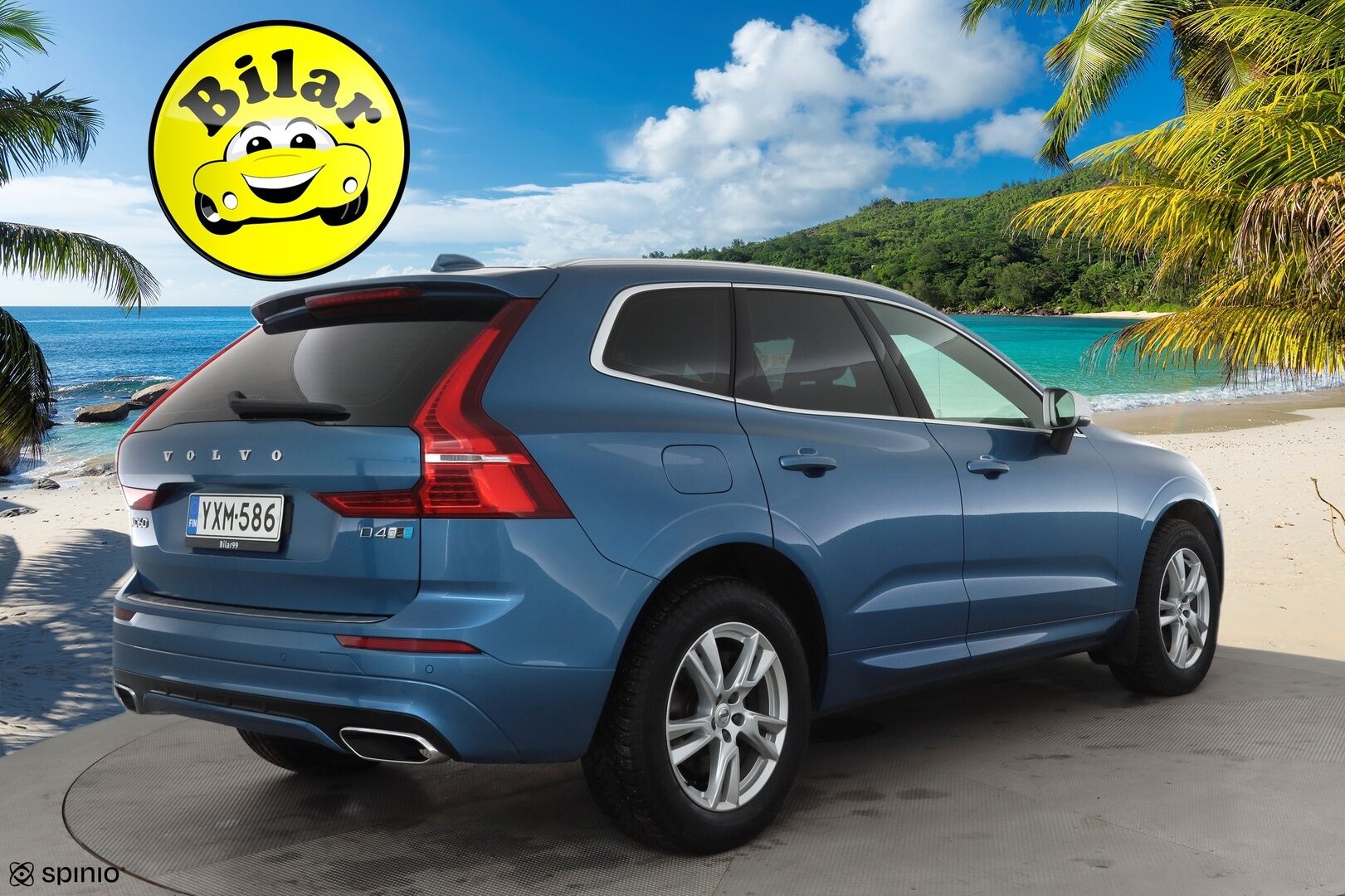 Volvo XC60 2018 D4 AWD R-Design aut - | ACC | Webasto | Koukku | Full LED | Muistipenkki | BLIS | Navi | Keyless | P.tutkat |