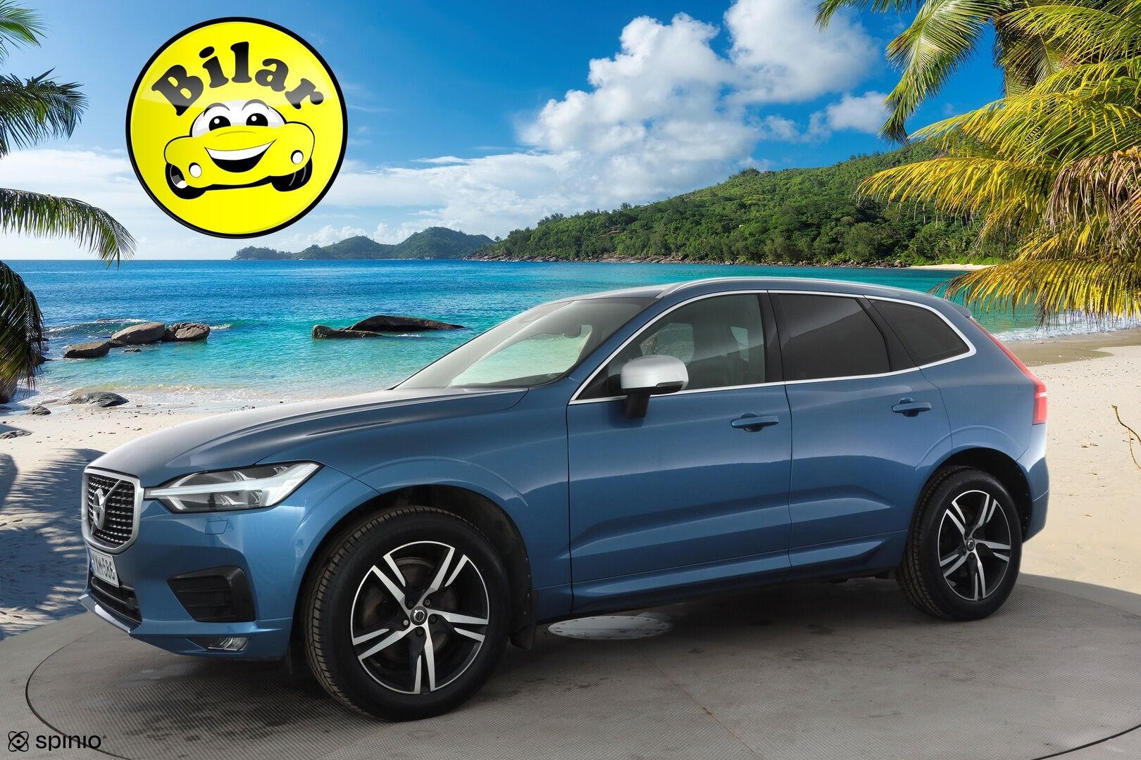 Volvo XC60 2018 D4 AWD R-Design aut - | ACC | Webasto | Koukku | Full LED | Muistipenkki | BLIS | Navi | Keyless | P.tutkat |