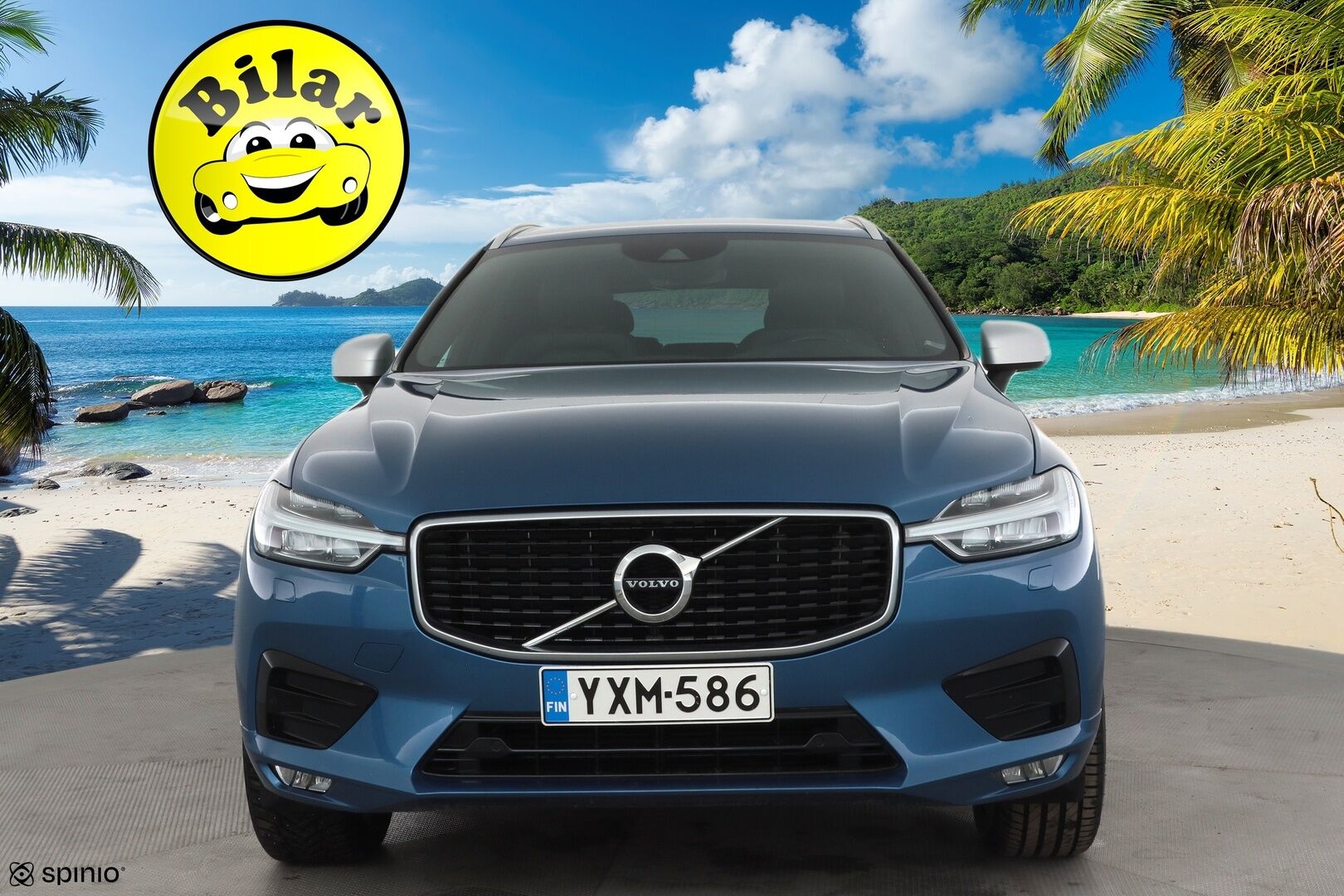 Volvo XC60 2018 D4 AWD R-Design aut - | ACC | Webasto | Koukku | Full LED | Muistipenkki | BLIS | Navi | Keyless | P.tutkat |