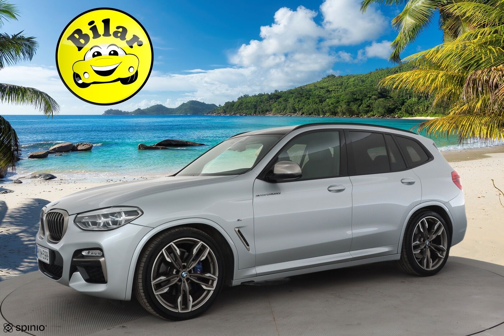 BMW X3 2018 G01 xDrive M40i A M Performance - Panorama | Adap.LED | Webasto | Koukku | Sporttipenkit | Vakkari | P.tutkat
