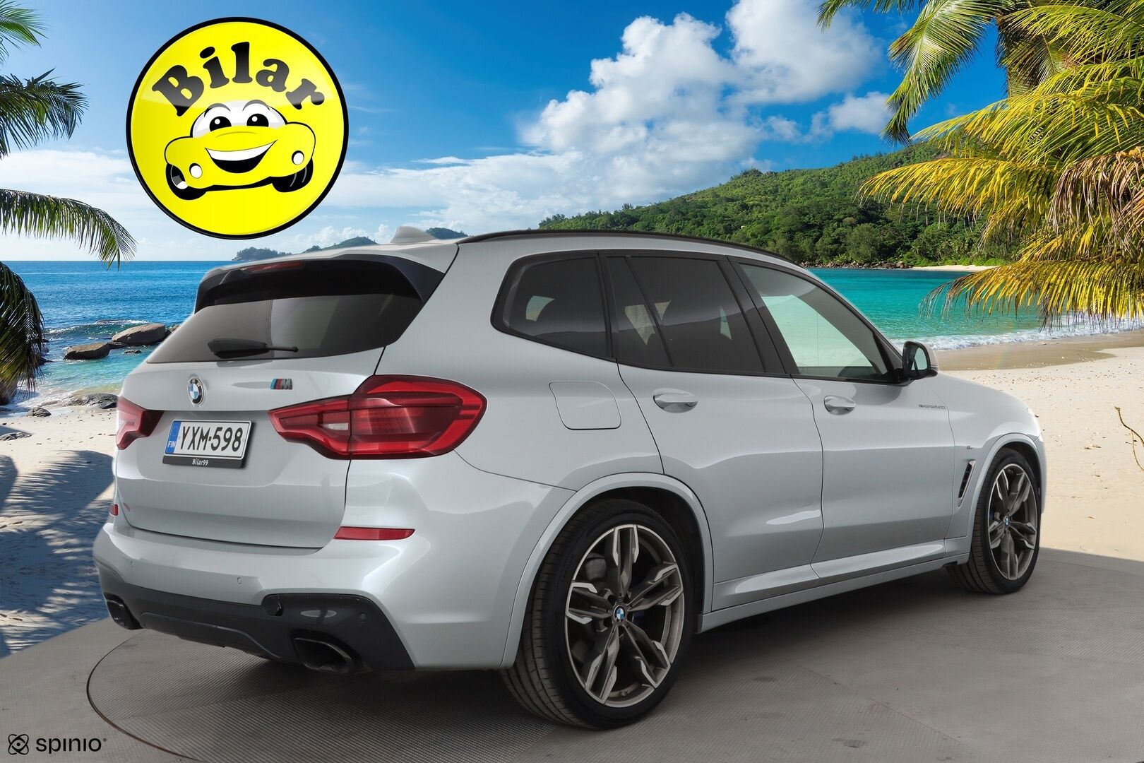 BMW X3 2018 G01 xDrive M40i A M Performance - Panorama | Adap.LED | Webasto | Koukku | Sporttipenkit | Vakkari | P.tutkat