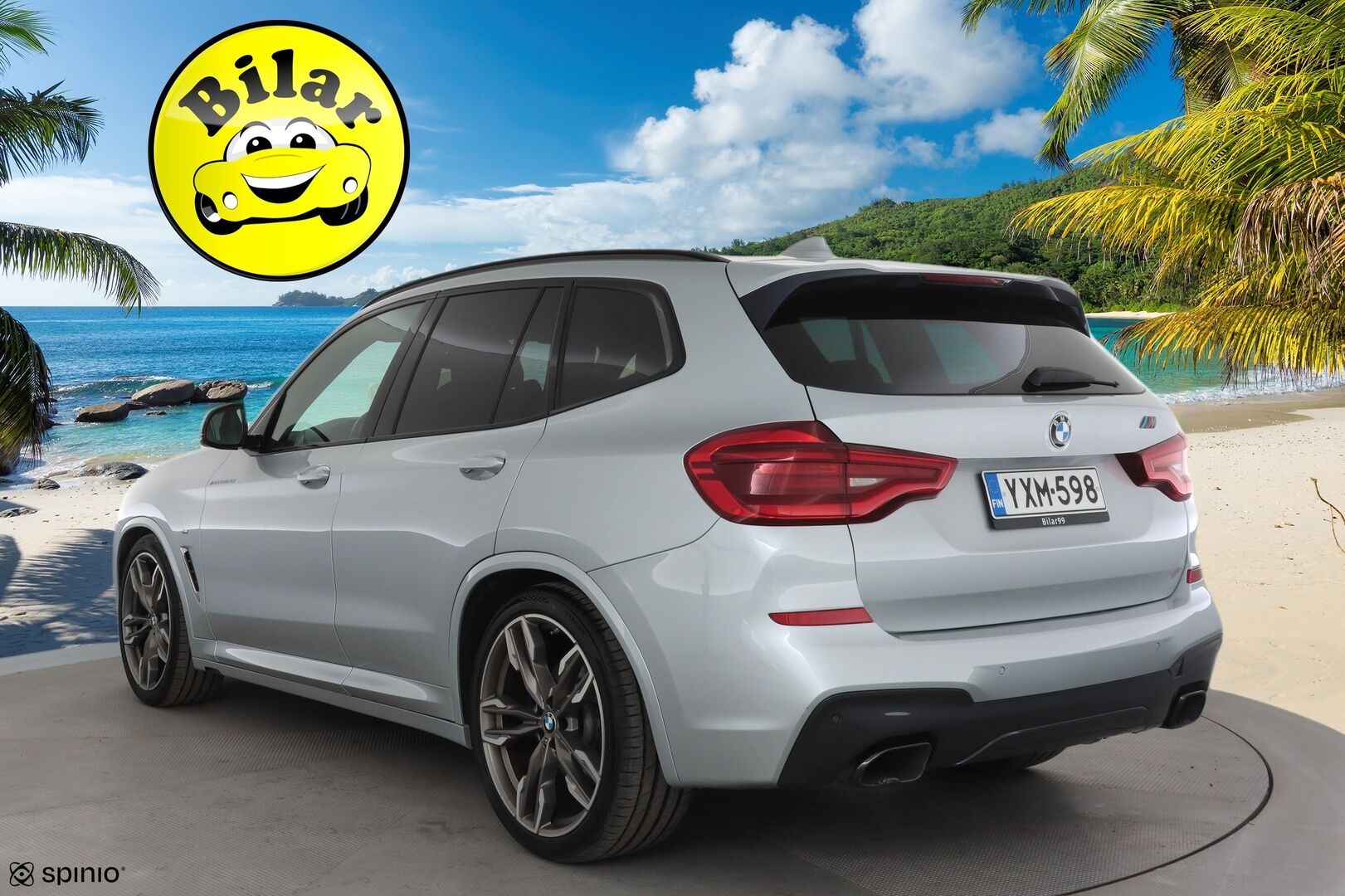 BMW X3 2018 G01 xDrive M40i A M Performance - Panorama | Adap.LED | Webasto | Koukku | Sporttipenkit | Vakkari | P.tutkat