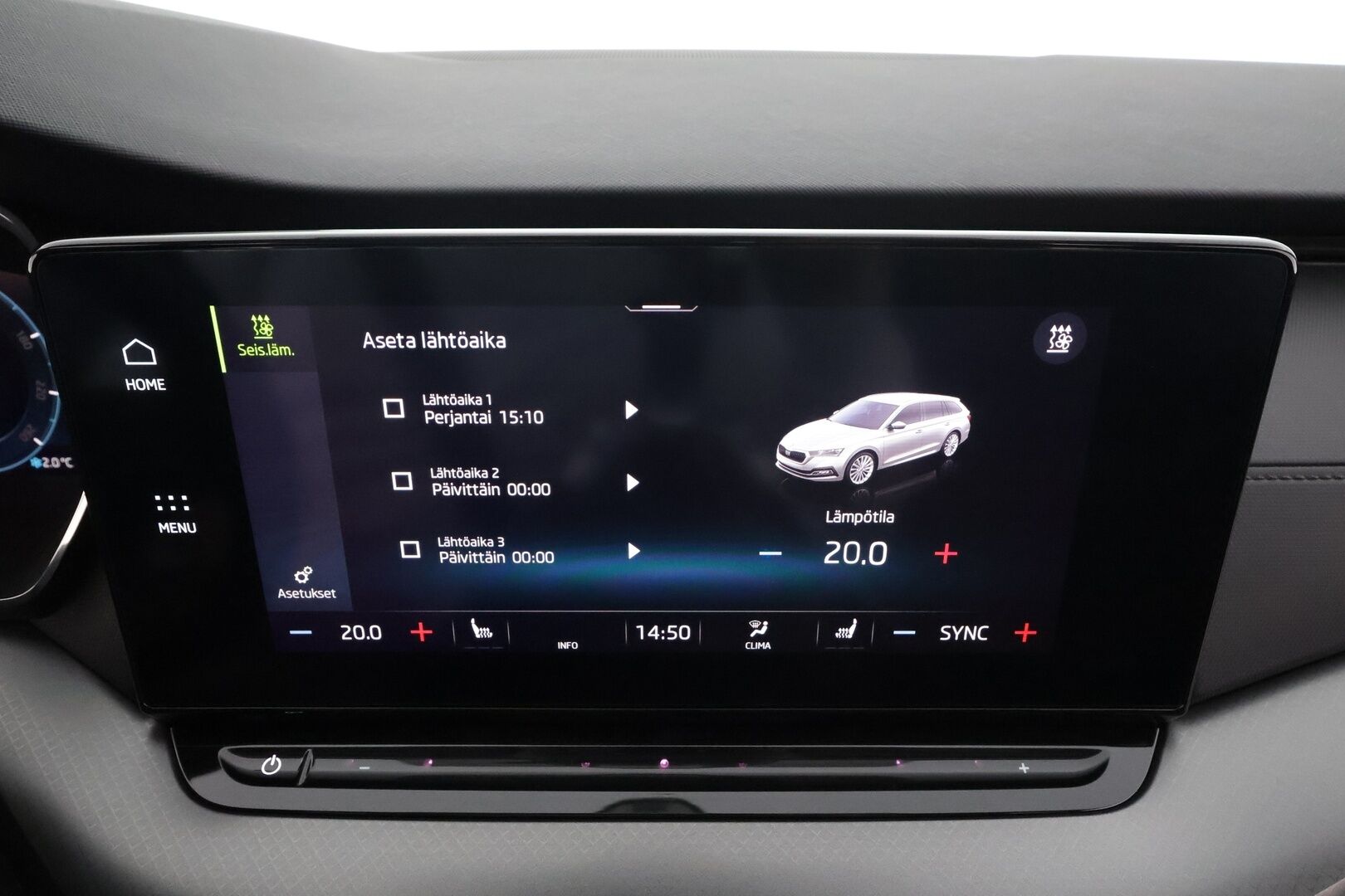 Skoda Octavia 2021 Combi 1,5 TSI Ambition eTEC DSG * Webasto / Koukku / Vakkari / P.kamera / Keyless / Ratinlämmitin / Digimittaristo * - Suomi-auto / Merkkihuollettu