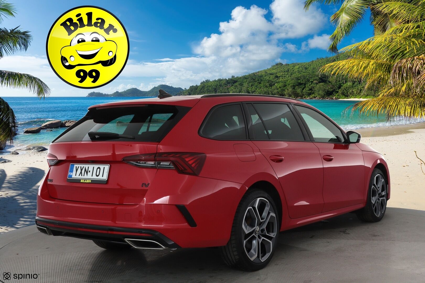 Skoda Octavia 2021 Combi 1,4 TSI PHEV RS iV DSG Autom **Panorama / Canton / ACC / Matrix-LED / P.Kamera / Hierovat Sporttipenkit Muistilla - 1-om Suomi-auto / Webasto / Lämmitettävä tuulilasi / Nahka-alcantra kojelauta / **HUIPPU KAMOILLA**