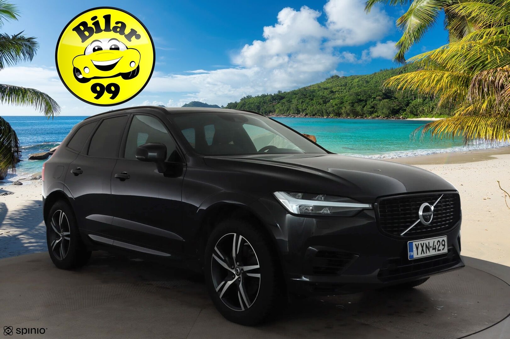 Volvo XC60 2021 T6 TwE AWD Business R-Design aut. * ACC / Panorama / Full LED / Webasto / H&K / Koukku / 360° / BLIS / KeylessGo * - Suomi-auto / Kahdet renkaat aluvanteilla / Merkkihuollettu / Huippuvarusteet