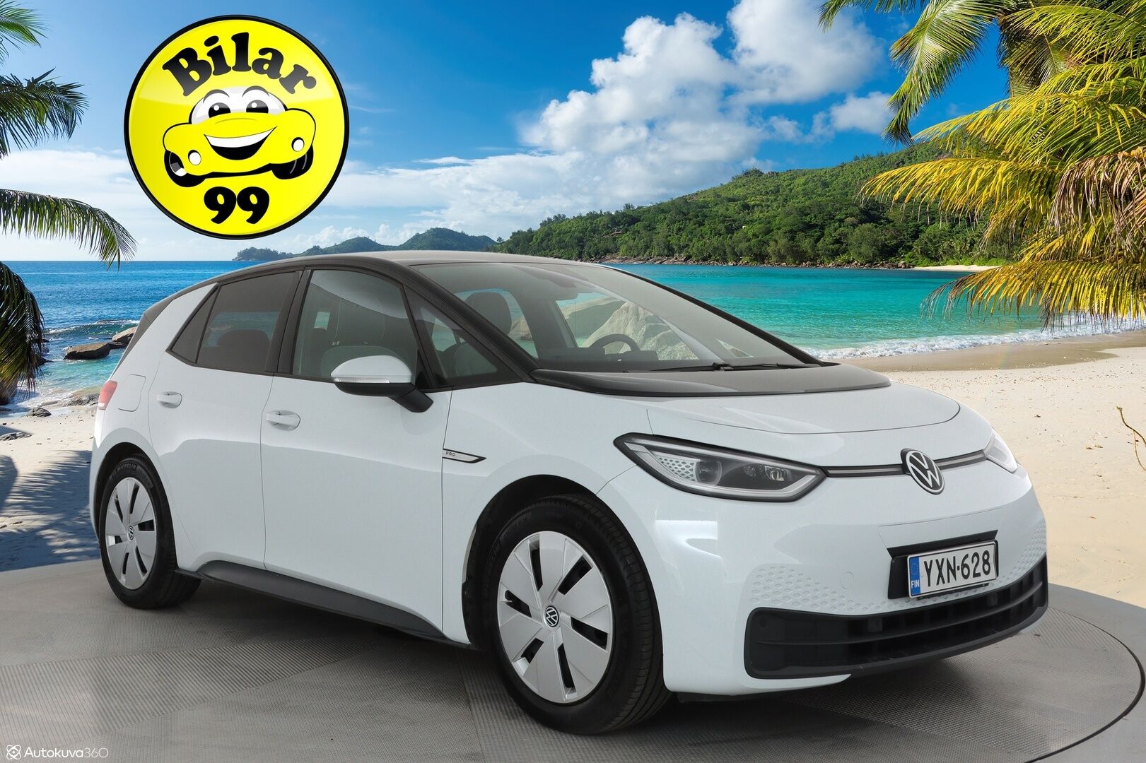 Volkswagen ID.3 2021 Pro Performance Business 150 kW, akku 58 kWh - 1Om Suomiauto / Lämpöpumppu / Adapt.Vakkari / Matrix LED / Digimittari / Peruutuskamera / 2x Renkaat aluvantein / Akku kuntotarkastettu!