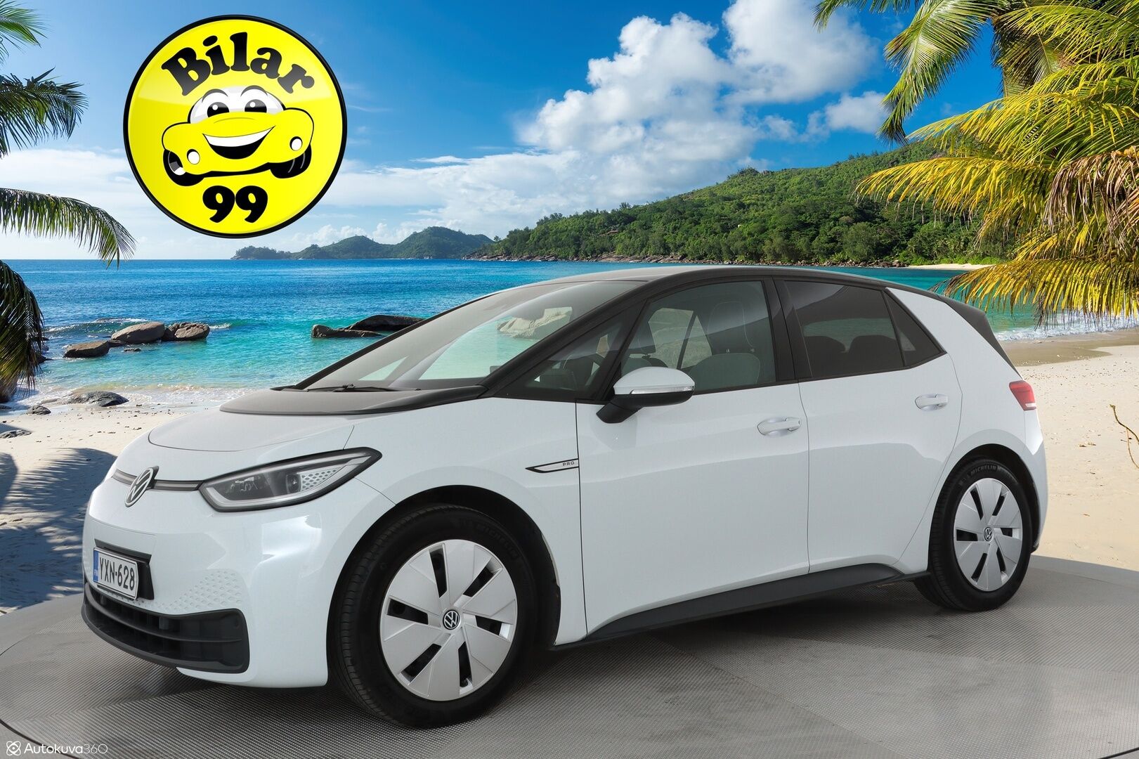 Volkswagen ID.3 2021 Pro Performance Business 150 kW **1.Om suomi-auto / Lämpöpumppu / Adapt.Vakkari / Matrix-LED / P. Kamera / Navi** - Akku kuntotarkistettu! / Digimittaristo / Kaistavahti / KeylessGO / 2x Renkaat /