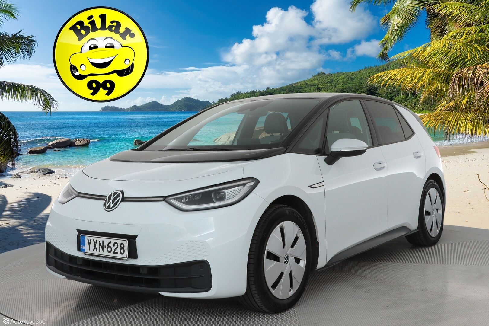Volkswagen ID.3 2021 Pro Performance Business 150 kW **1.Om suomi-auto / Lämpöpumppu / Adapt.Vakkari / Matrix-LED / P. Kamera / Navi** - Akku kuntotarkistettu! / Digimittaristo / Kaistavahti / KeylessGO / 2x Renkaat /