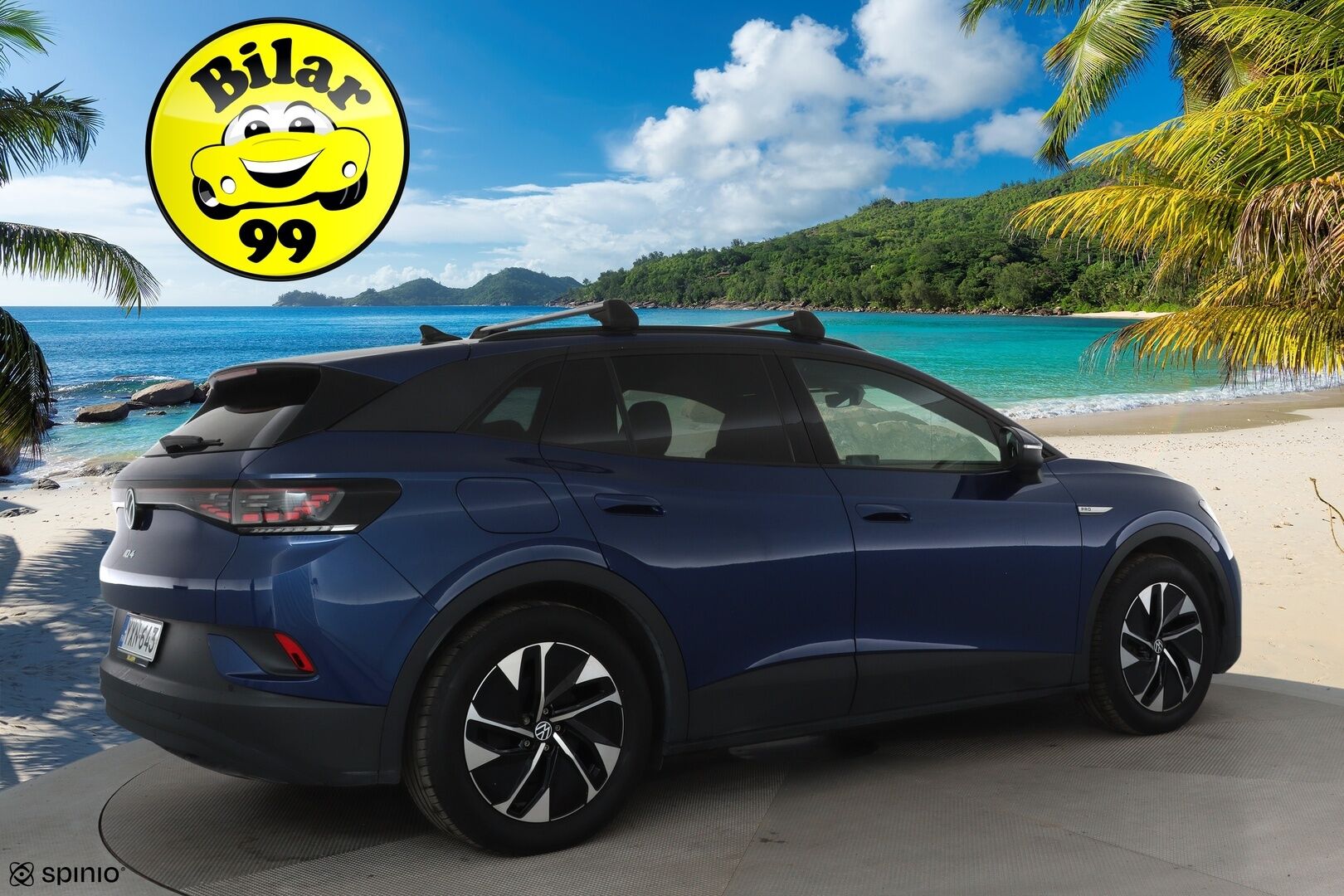 Volkswagen ID.4 2021 Pro Performance 77kWh, 150kW *ACC / P.kamera / ILP / IQ.Light / Navi / KeylessGo* - 1.Om Suomi-auto / Kahdet renkaat aluvanteilla / Merkkihuollettu