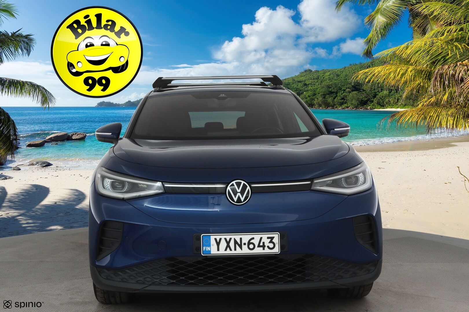 Volkswagen ID.4 2021 Pro Performance 77kWh, 150kW *ACC / P.kamera / ILP / IQ.Light / Navi / KeylessGo* - 1.Om Suomi-auto / Kahdet renkaat aluvanteilla / Merkkihuollettu