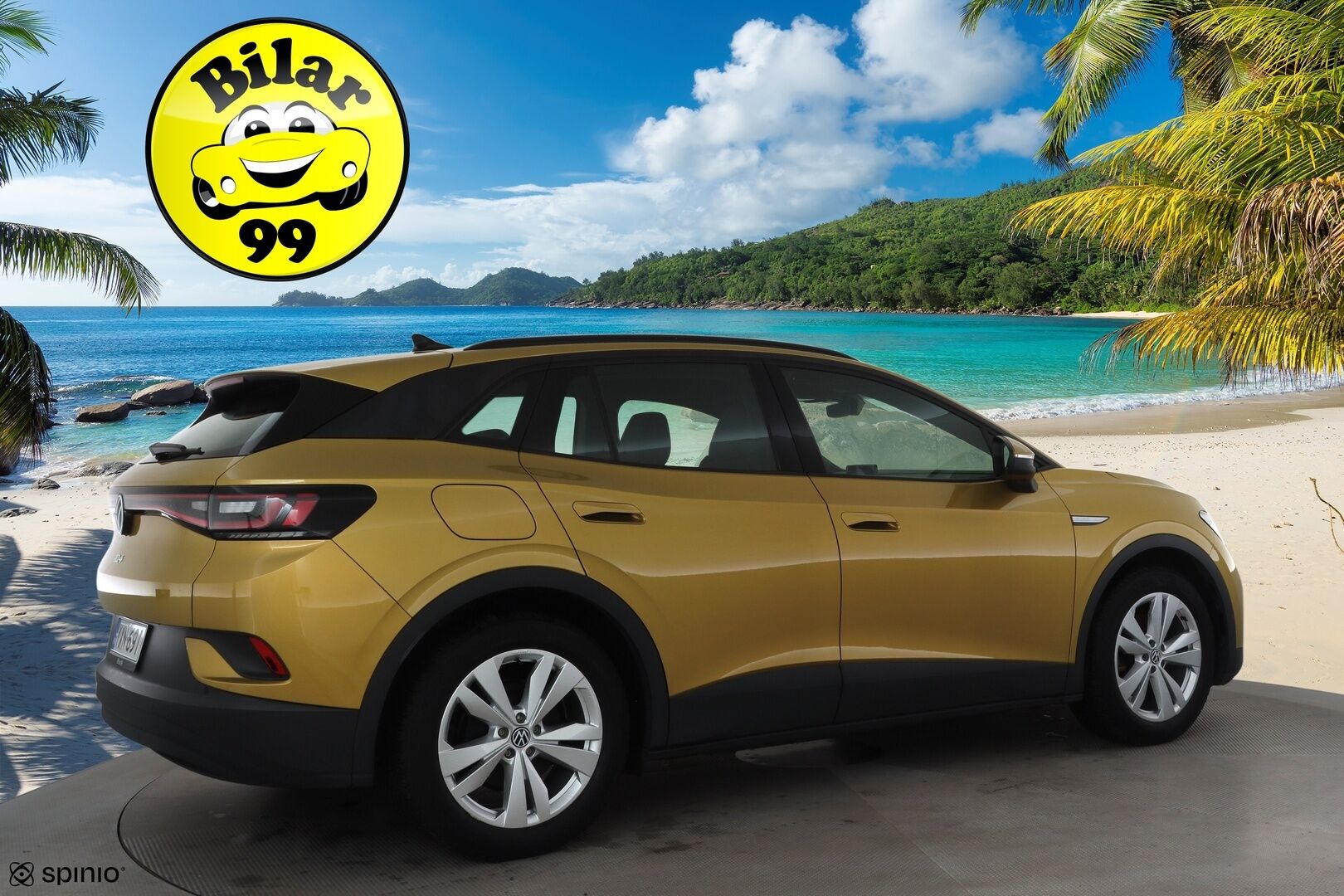 Volkswagen ID.4 2021 Pure City 109 kW, akku 52 kWh * ACC / P.tutkat / LED / Navi / ILP / Ratinlämmitin * - 1.Om Suomi-auto / Kahdet renkaat aluvanteilla