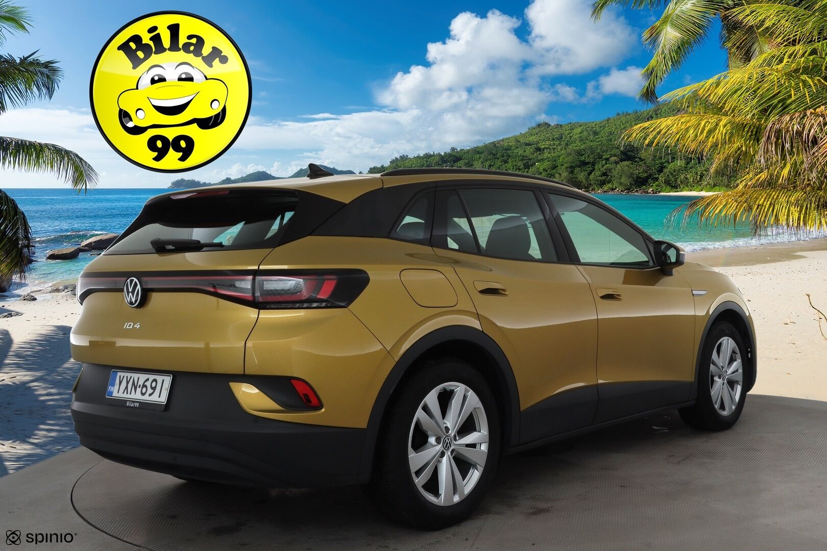 Volkswagen ID.4 2021 Pure City 109 kW, akku 52 kWh * ACC / P.tutkat / LED / Navi / ILP / Ratinlämmitin * - 1.Om Suomi-auto / Akku kuntotarkastettu / Kahdet renkaat aluvanteilla - HULLUT AVAJAISHULINAT KORKOTARJOUS 3,29 %