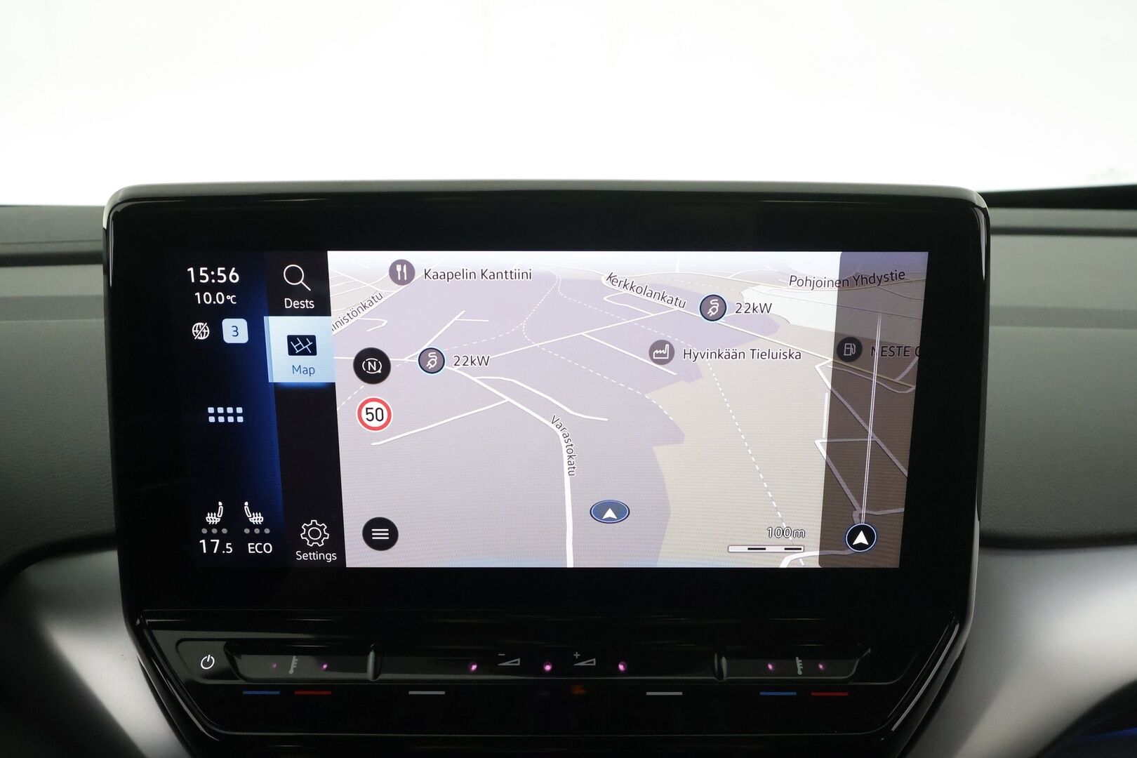 Volkswagen ID.4 2021 Pure City 109 kW, akku 52 kWh * ACC / P.tutkat / LED / Navi / ILP / Ratinlämmitin * - 1.Om Suomi-auto / Akku kuntotarkastettu / Kahdet renkaat aluvanteilla