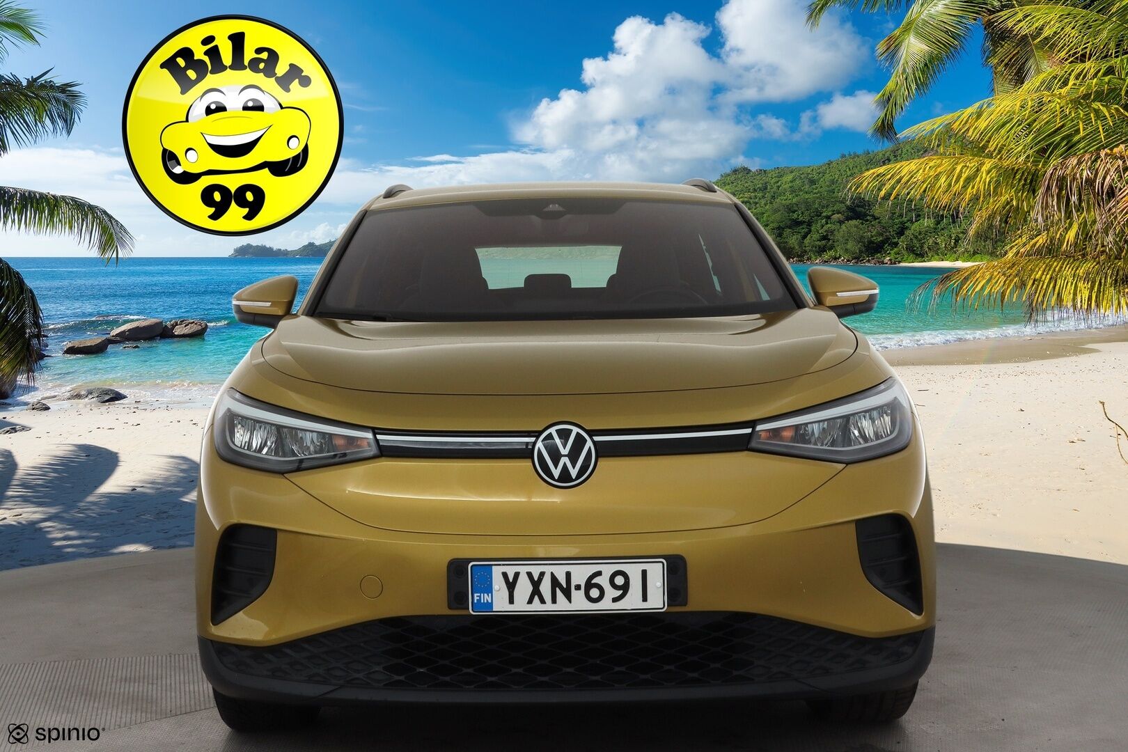 Volkswagen ID.4 2021 Pure City 109 kW, akku 52 kWh * ACC / P.tutkat / LED / Navi / ILP / Ratinlämmitin * - 1.Om Suomi-auto / Kahdet renkaat aluvanteilla