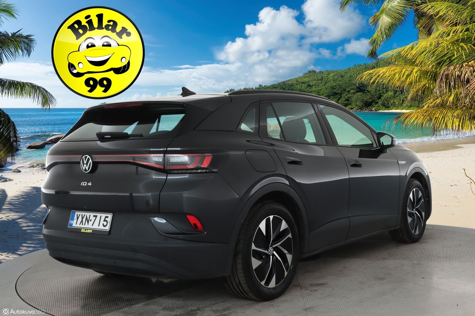 Volkswagen ID.4 2021 Pro Performance Life 150 kW **1-om. Suomi-auto / Lämpöpumppu / Adapt.vakkari / Vetokoukku / Apple&Android / P.tutkat** - Akku kuntotarkastettu! 