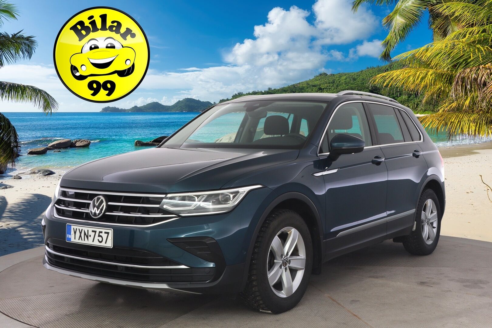 Volkswagen Tiguan 2021 Style 1,5 TSI 110 kW DSG **Webasto / Adapt.Vakkari / Matrix-LED / P.kamera / Kaistavahti / Digimittaristo / Keyless** - Huippuvarusteet / Suomi-auto / Kahdet Renkaat