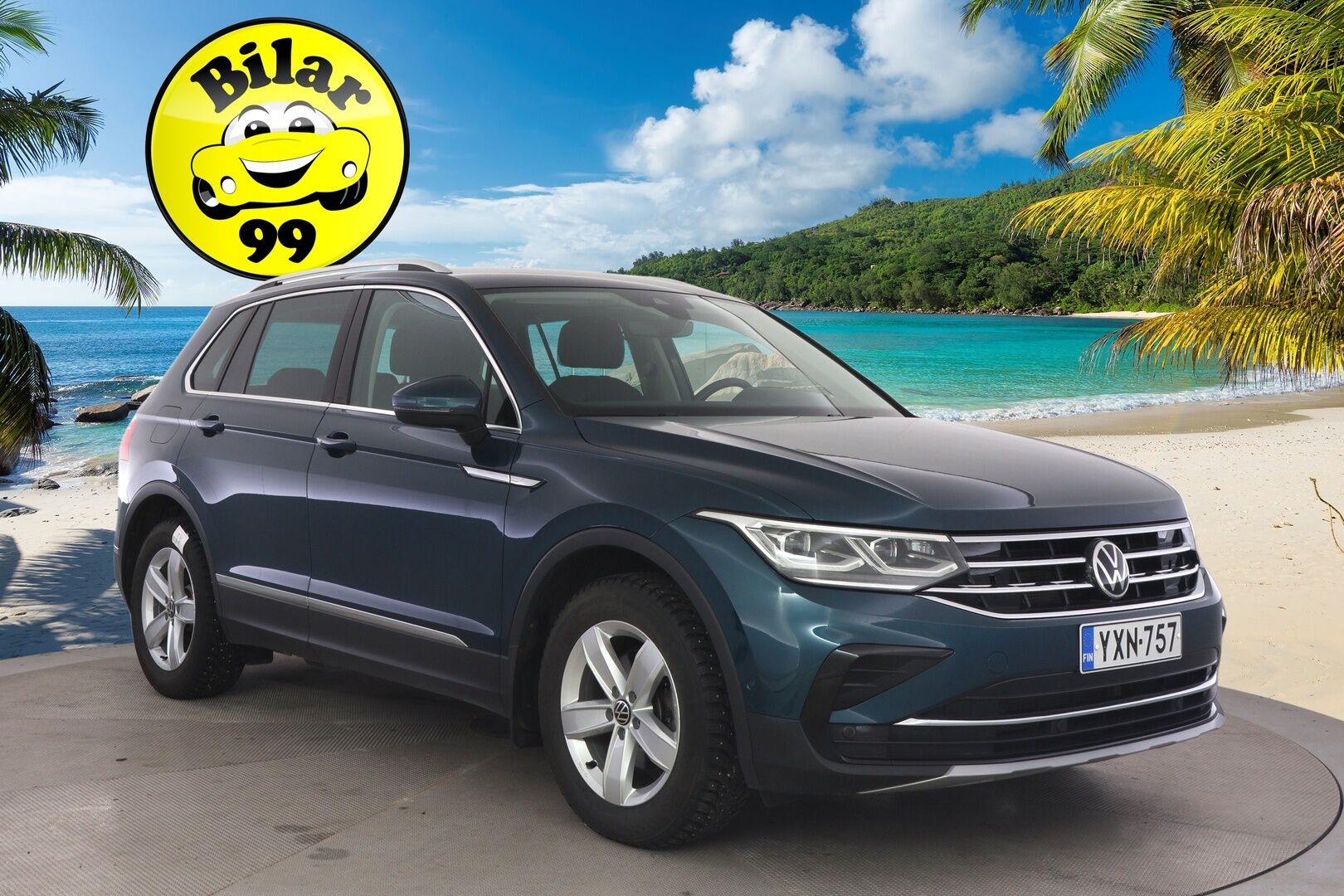 Volkswagen Tiguan 2021 Style 1,5 TSI 110 kW DSG **Webasto / Adapt.Vakkari / Matrix-LED / P.kamera / Kaistavahti / Digimittaristo / Keyless** - Huippuvarusteet / Suomi-auto / Kahdet Renkaat