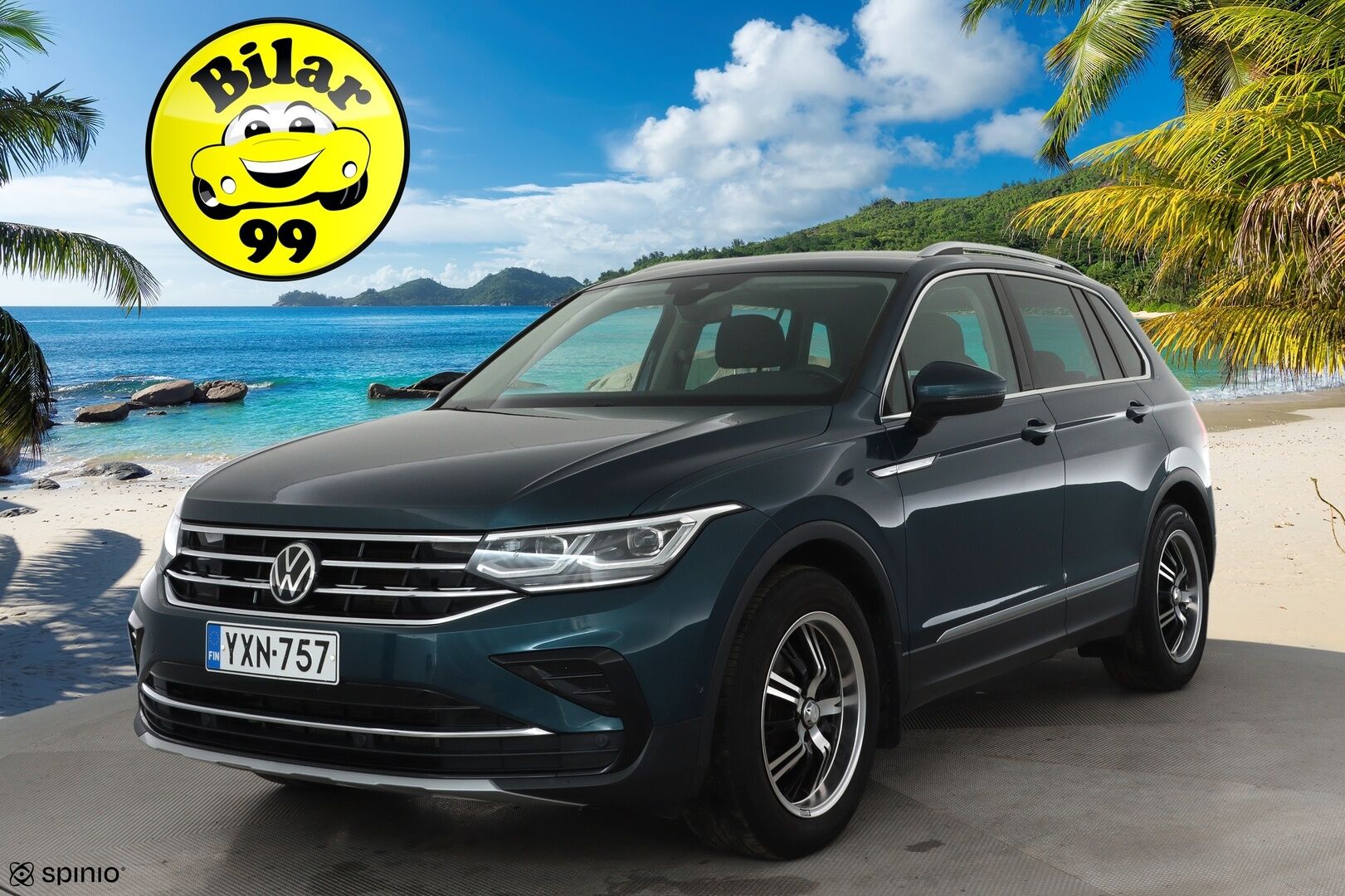 Volkswagen Tiguan 2021 Style 1,5 TSI 110 kW DSG **Webasto / Adapt.Vakkari / Matrix-LED / P.kamera / Kaistavahti / Digimittaristo / Keyless** - Huippuvarusteet / Suomi-auto / Kahdet Renkaat