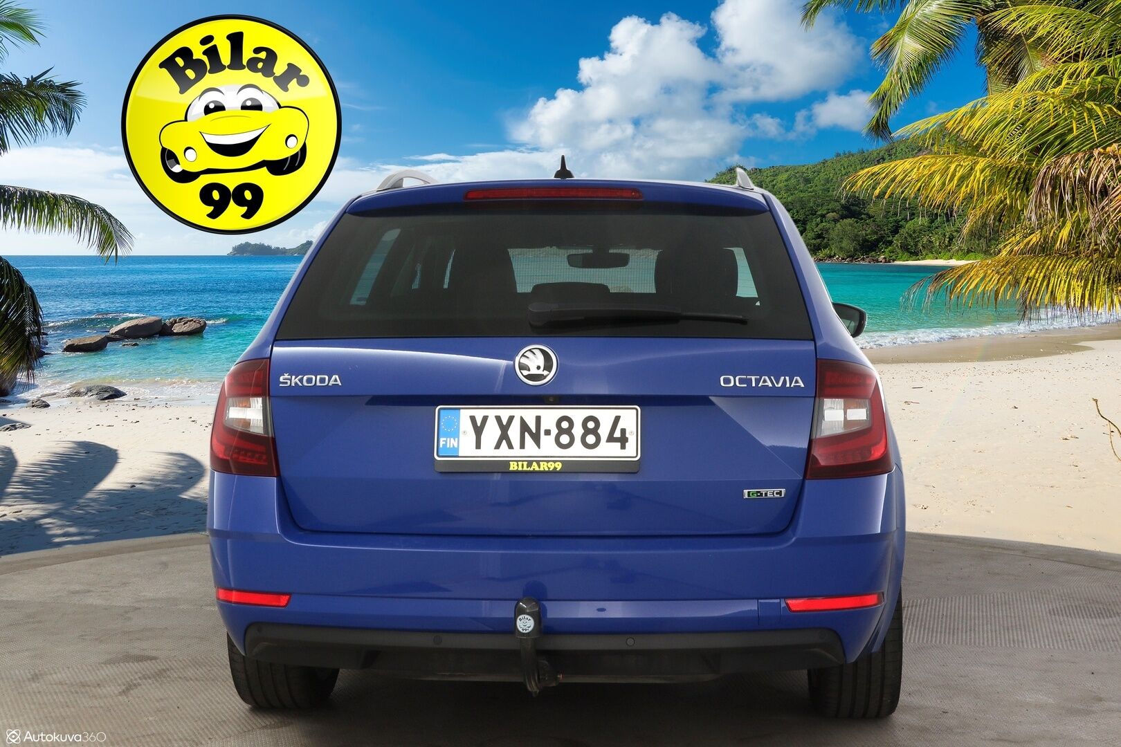 Skoda Octavia 2020 OCTAVIA Farmari * Koukku / Webasto / Peruutuskamera* - Upea sininen / Kahdet renkaat