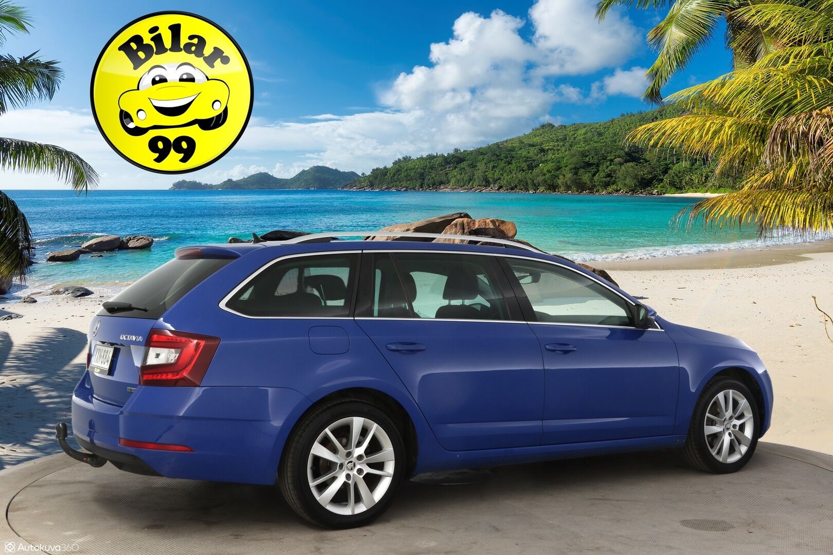 Skoda Octavia 2020 OCTAVIA Farmari * Koukku / Webasto / Peruutuskamera* - Upea sininen / Kahdet renkaat