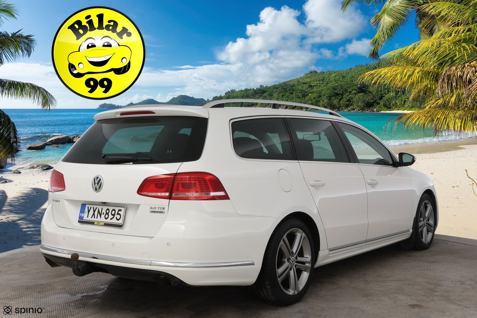 Volkswagen Passat 2013 Variant Highline 2,0 TDI 130 kW (177 hv) BlueMotion Technology 4MOTION DSG-aut R Line - Webasto / Vetokoukku / Peruutuskamera / Vakkari / Nahkasisusta / Jakopää tehty!