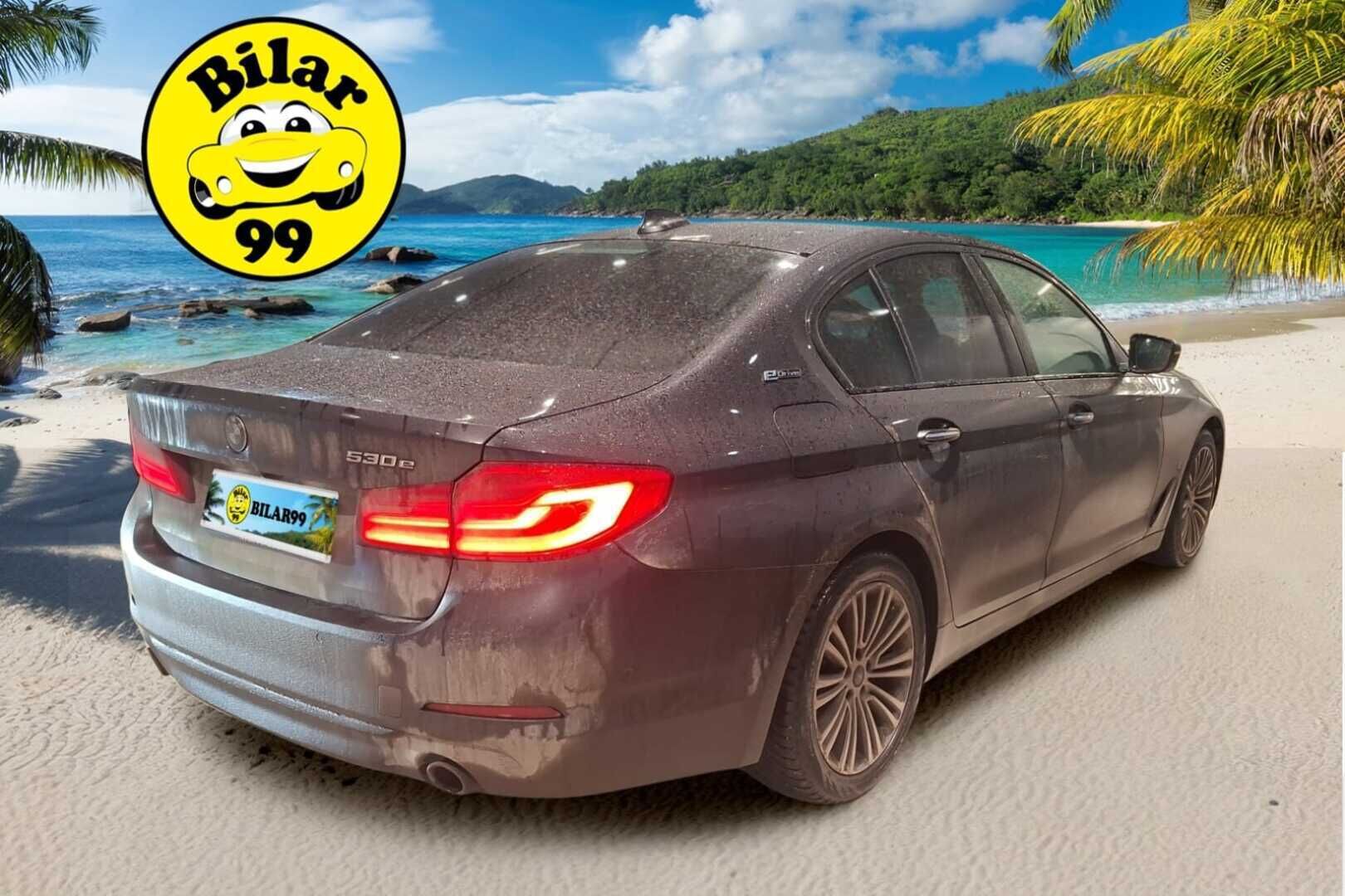 BMW 530 2018 G30 Sedan 530i A Business Sport / M-Sport lämpöratti / Sporttipenkit / Merkkihuollettu! / P-kamera / Digimittaristo - Shadow Line / Ambiente valaistus / Seuraava huolto 2027! - HULLU BLACKWEEK KORKOTARJOUS 2,49%