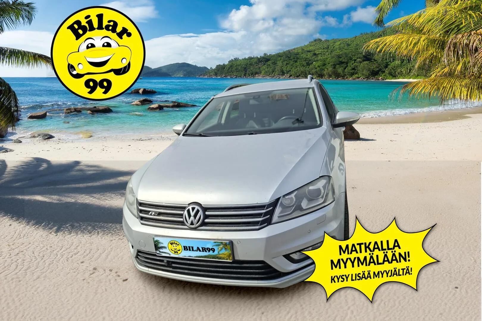 Volkswagen Passat 2013 VOLKSWAGEN PASSAT Farmari (AC) 5ov 1968cm3 A - YritysOutlet - Myydään vain yrityksille - – Tämä auto myydään YritysOutlet -valikoimasta vain yritykselle | Nahkasisusta | Koukku | Vakkari | 