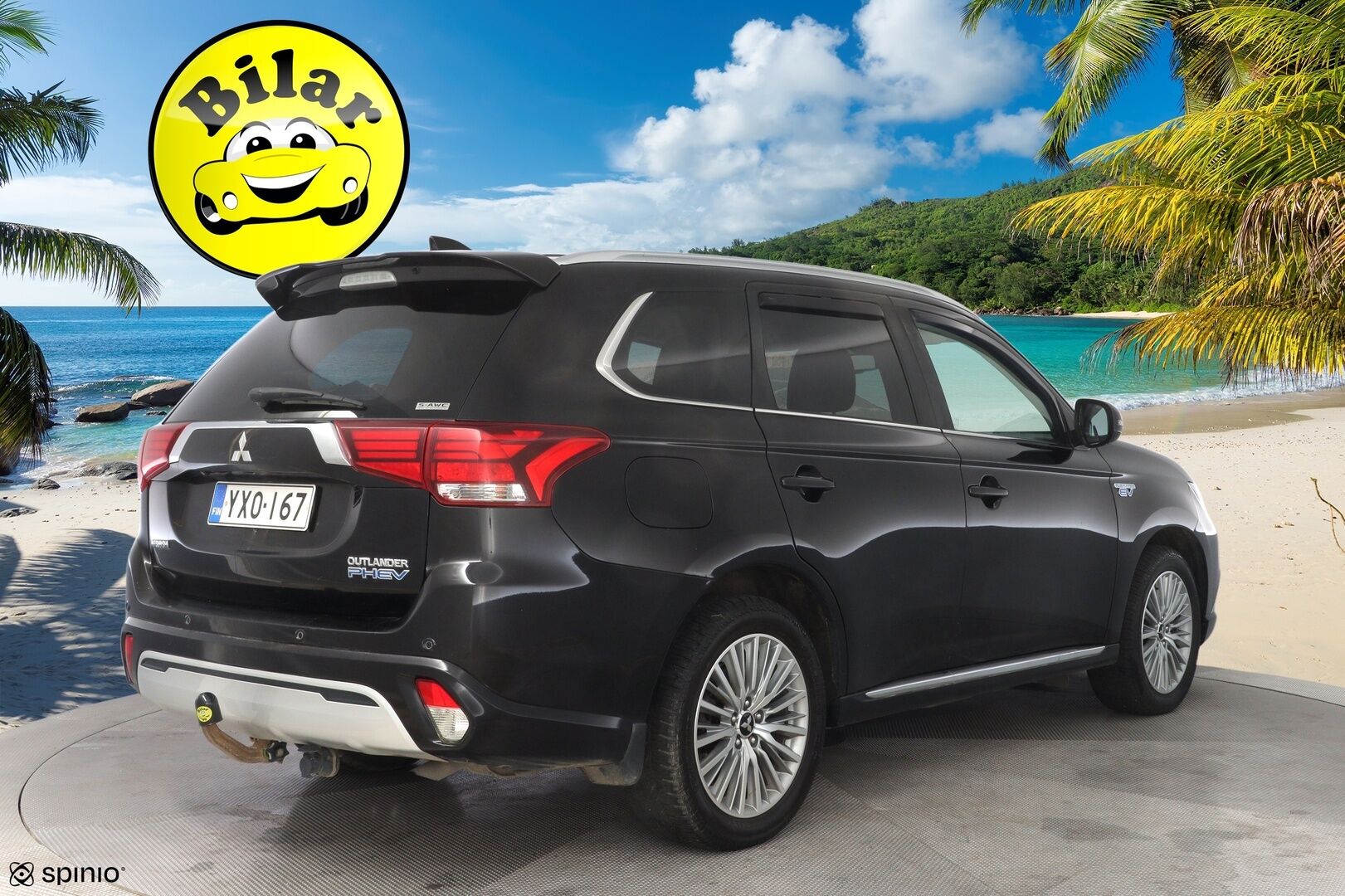 Mitsubishi Outlander PHEV 2019 Instyle 4WD 5P - ACC | Koukku | Puolinahat | Kamera | Ratinlämmitys | 2 x vanteet | Fiksut huollot