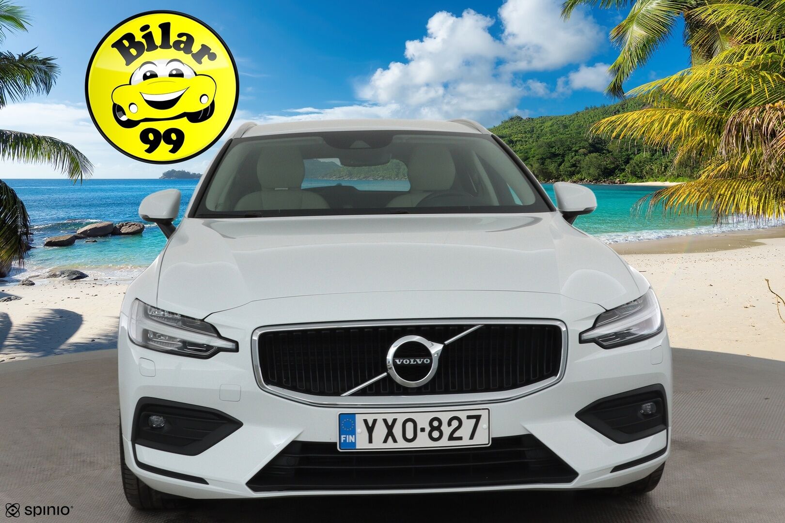 Volvo V60 2021 B4 MHEV Business aut **Webasto / Adapt.Vakkari / Full-LED / P.kamera / Sporttinahat Muistilla / Navi / Kaistavahti** - 3,99 % KORKOTARJOUS TÄHÄN AUTOON - 1-om Suomi-auto / Merkkihuollettu / Kahdet Renkaat