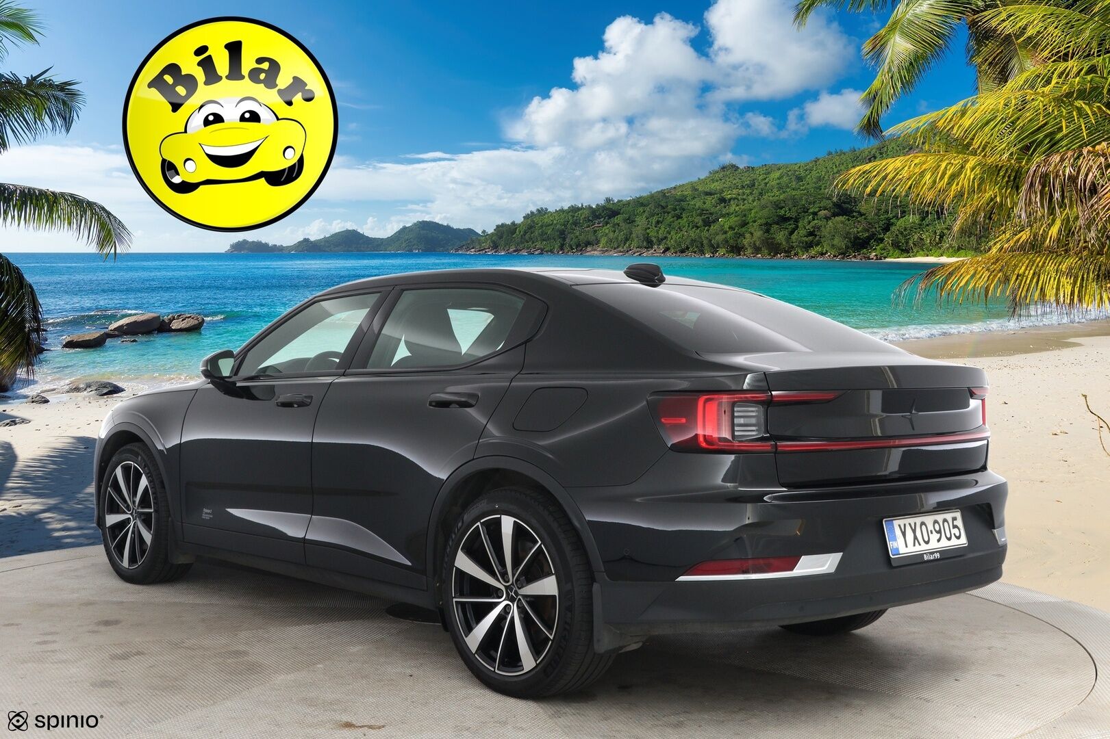 Polestar 2 2021 Launch Edition, 300kW, 78kWh - Pilot&Plus | ACC | Koukku | Pixel-LED | 2x Polestar alut | 360° | Harman/Kardon | Muistipenkki | Lasikatto | Sporttipenkit | Keyless | Merkkihuollot