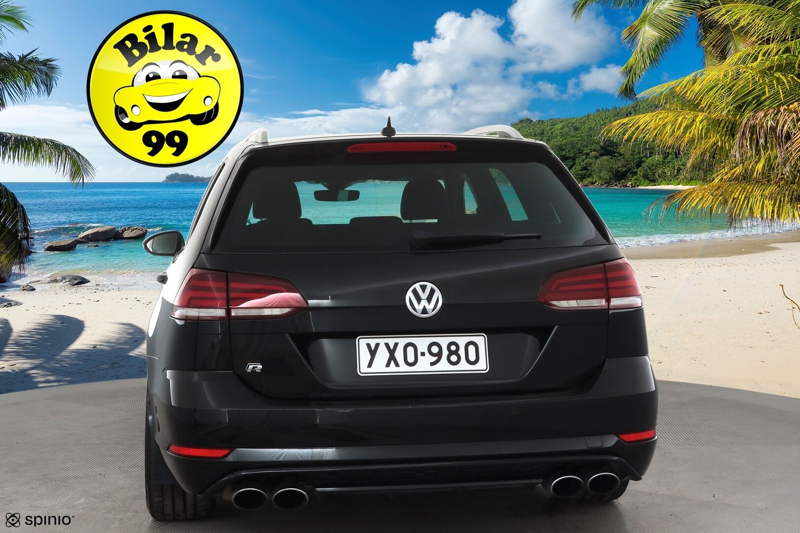 Volkswagen Golf 2017 Variant R 2,0 TSI 228 kW 4MOTION DSG * ACC / Adapt.LED / P.Kamera / Sisätilanlämmitin / Dynaudio / Katveavustin * - Kaistavahti / Navi / Digimittaristo / Kahdet renkaat aluvanteilla - HULLUT AVAJAISHULINAT KORKOTARJOUS 3,29 %