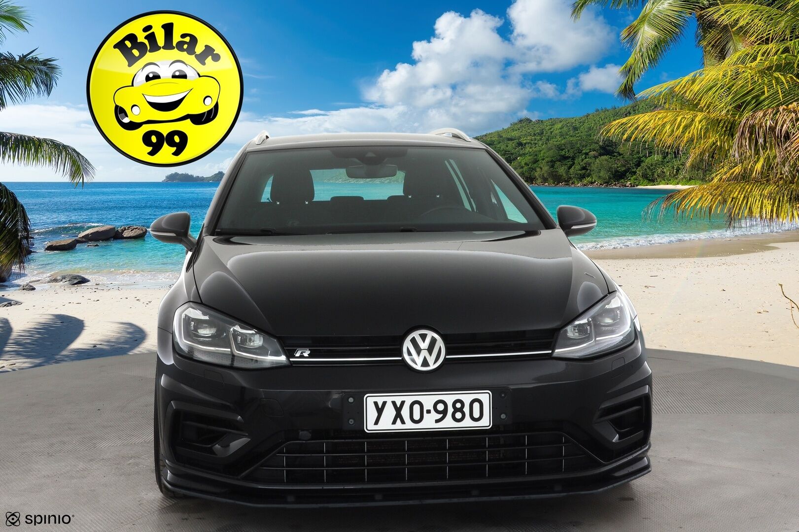 Volkswagen Golf 2017 Variant R 2,0 TSI 228 kW 4MOTION DSG * ACC / Adapt.LED / P.Kamera / Sisätilanlämmitin / Dynaudio / Katveavustin * - Kaistavahti / Navi / Digimittaristo / Kahdet renkaat aluvanteilla - HULLUT AVAJAISHULINAT KORKOTARJOUS 3,29 %