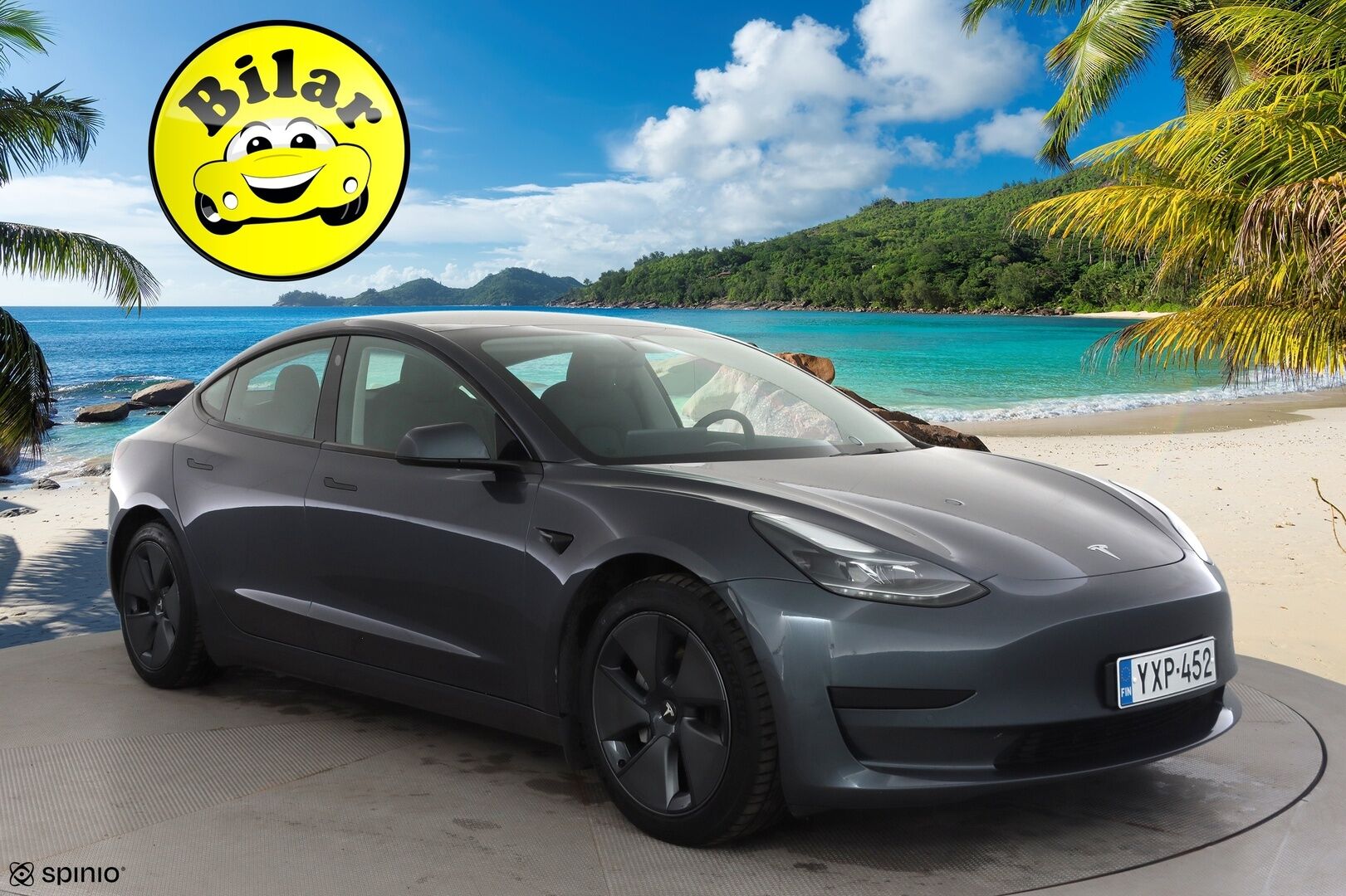 Tesla Model 3 2021 Standard Range Plus - | 1-om suomiauto | ACC | ILP | Matrix | Lasikatto | Sähkönahat | Muistipenkki | P.kamera ja tutkat | Autosteer | 2x renkaat aluin | ALV |