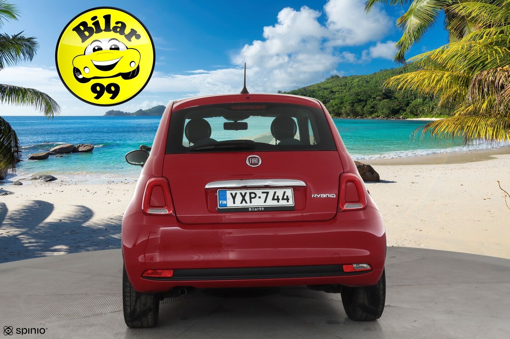 Fiat 500 2021 1.0 70hv Hybrid MT Lounge * Vakkari / Bluetooth / Ilmastointi / Penkinlämmittimet / Facelift * - Suomi-auto - HULLUT AVAJAISHULINAT KORKOTARJOUS 3,29 %