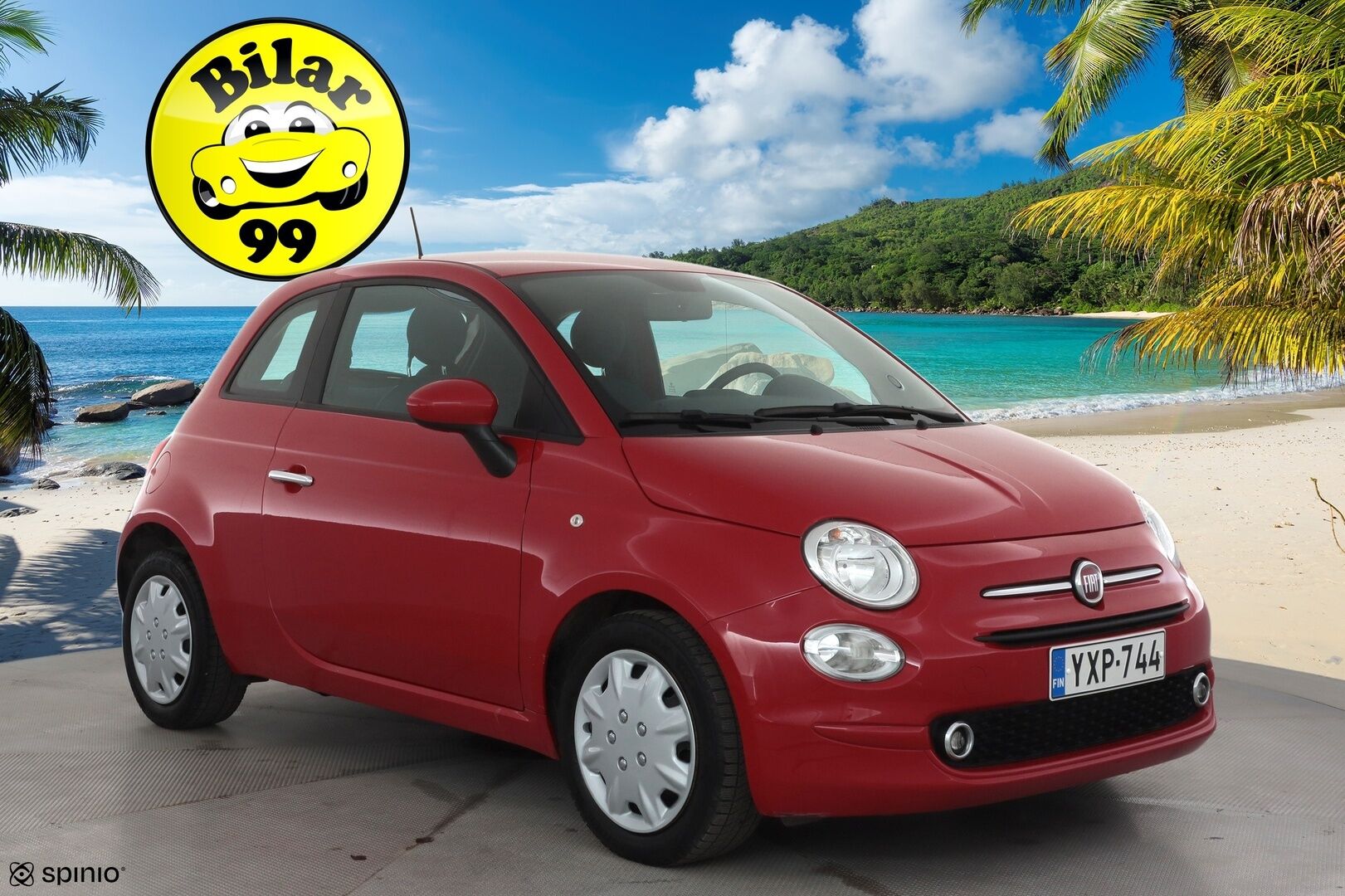 Fiat 500 2021 1.0 70hv Hybrid MT Lounge * Vakkari / Bluetooth / Ilmastointi / Penkinlämmittimet / Facelift * - Suomi-auto - HULLUT AVAJAISHULINAT KORKOTARJOUS 3,29 %