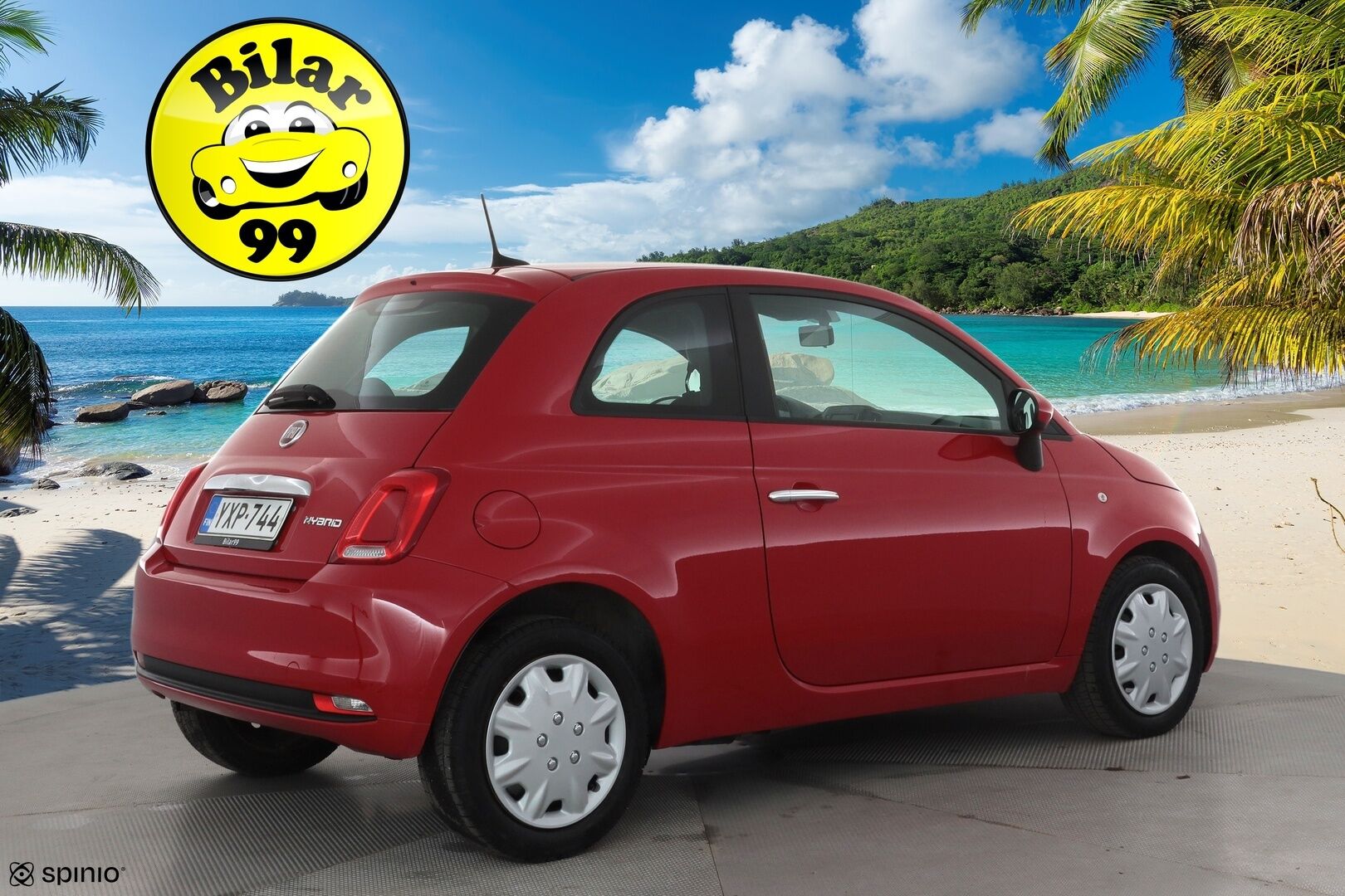 Fiat 500 2021 1.0 70hv Hybrid MT Lounge * Vakkari / Bluetooth / Ilmastointi / Penkinlämmittimet / Facelift * - Suomi-auto - HULLUT AVAJAISHULINAT KORKOTARJOUS 3,29 %