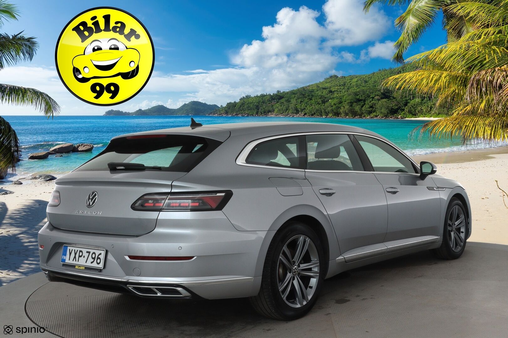 Volkswagen Arteon 2021 Shooting Brake R-Line 2,0 TDI SCR 110 kW DSG **Webasto / ACC / Adapt.LED / P.Tutkat / Nahka-Alcantara / Kaistavahti** - Suomi-auto / Kahdet Renkaat