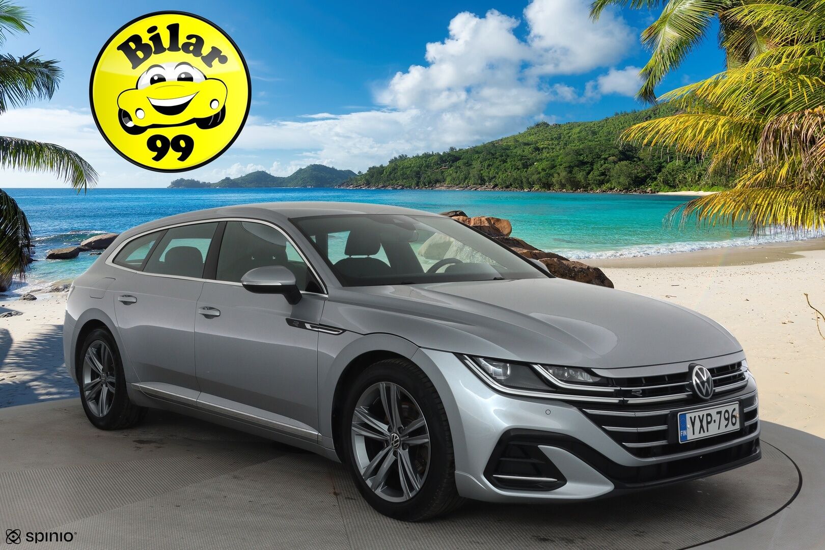 Volkswagen Arteon 2021 Shooting Brake R-Line 2,0 TDI SCR 110 kW DSG **Webasto / ACC / Adapt.LED / P.Tutkat / Nahka-Alcantara / Kaistavahti** - Suomi-auto / Kahdet Renkaat