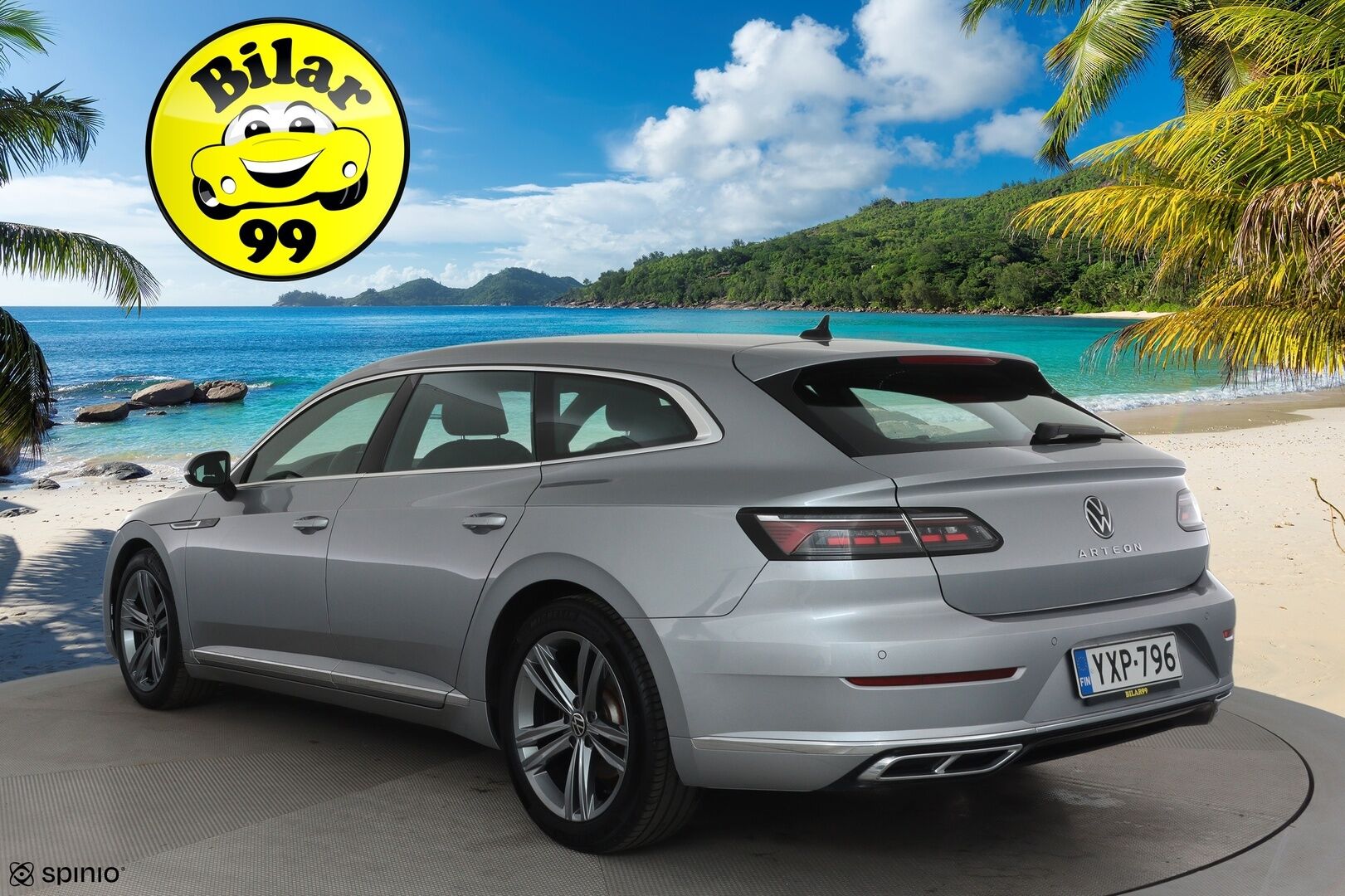 Volkswagen Arteon 2021 Shooting Brake R-Line 2,0 TDI SCR 110 kW DSG **Webasto / ACC / Adapt.LED / P.Tutkat / Nahka-Alcantara / Kaistavahti** - Suomi-auto / Kahdet Renkaat