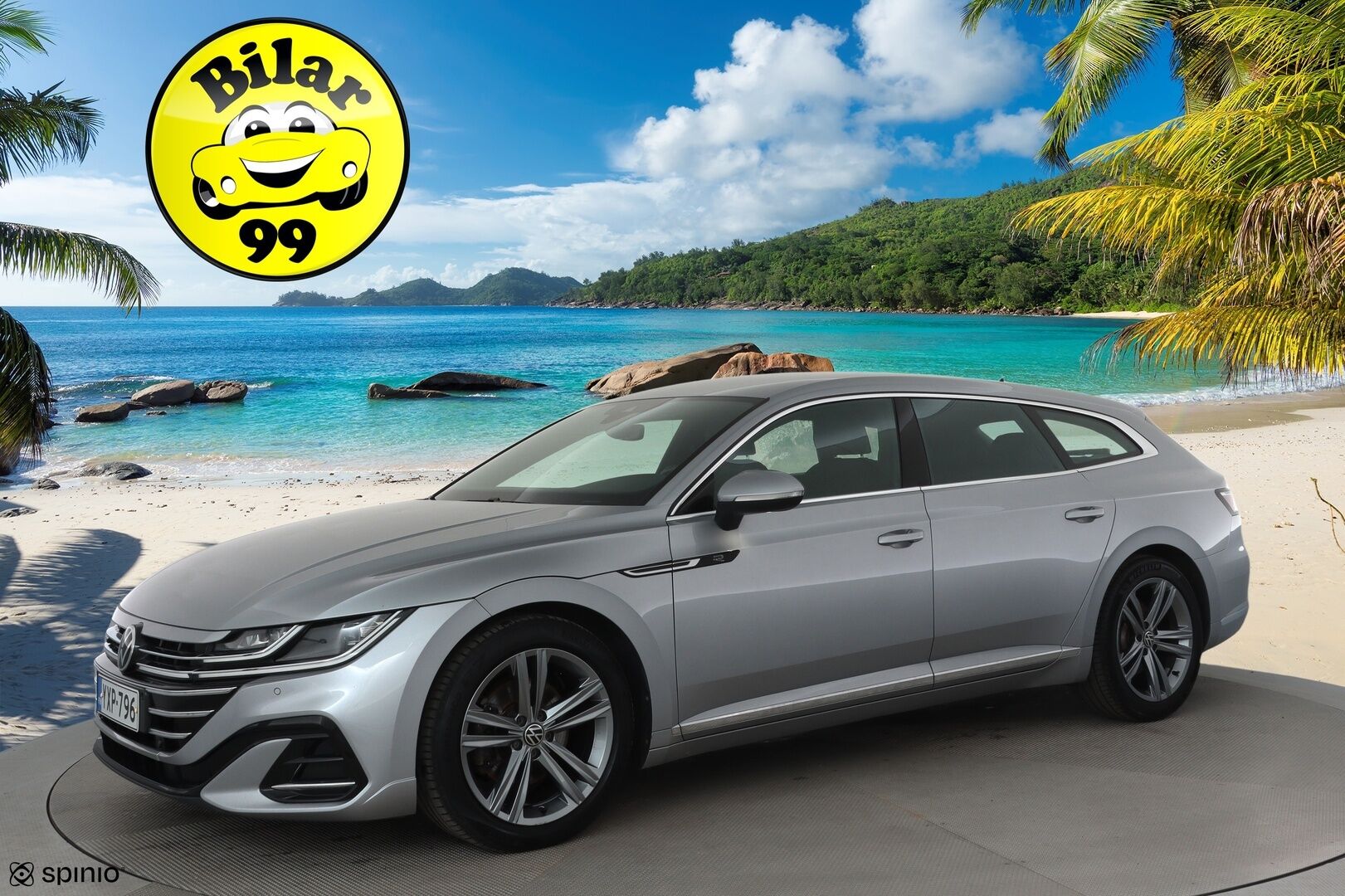 Volkswagen Arteon 2021 Shooting Brake R-Line 2,0 TDI SCR 110 kW DSG **Webasto / ACC / Adapt.LED / P.Tutkat / Nahka-Alcantara / Kaistavahti** - Suomi-auto / Kahdet Renkaat
