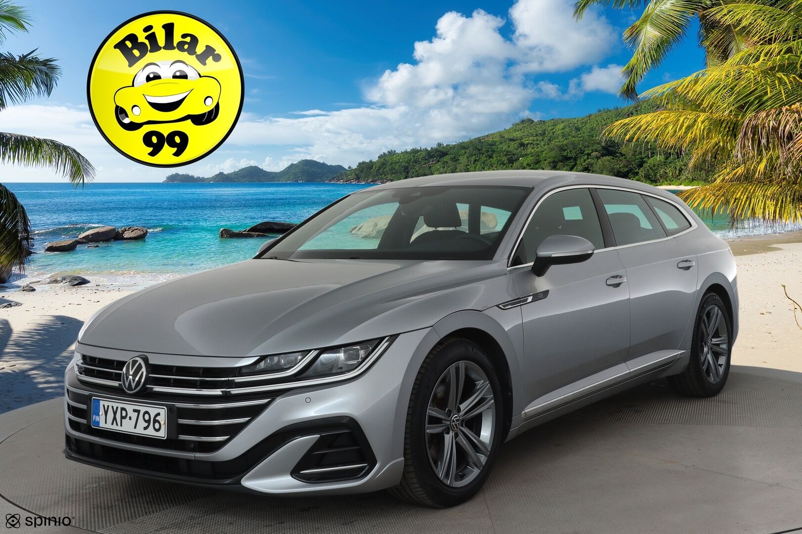 Volkswagen Arteon 2021 Shooting Brake R-Line 2,0 TDI SCR 110 kW DSG **Webasto / ACC / Adapt.LED / P.Tutkat / Nahka-Alcantara / Kaistavahti** - Suomi-auto / Kahdet Renkaat
