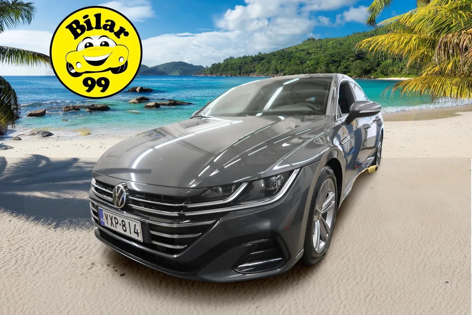 Volkswagen Arteon 2021 Shooting Brake R-Line 2,0 TDI SCR 110 kW / 1.Om Suomi-auto / Webasto / ACC / Digimittari / Led-valot