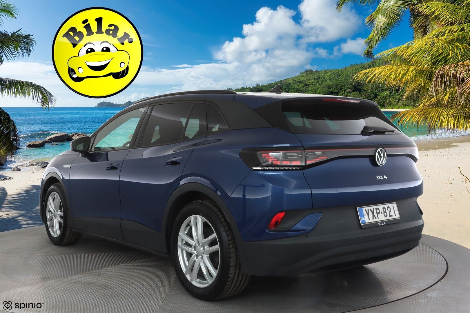 Volkswagen ID.4 2021 Pro Performance Tech 150 kW, akku 77 kWh - | ACC | ILP | HUD | IQ-Light | Lasikatto | 360-Kamera | Hierovat Muistipenkit | Puolinahat | Keyless | Apple&Android | 1.Om suomi-auto | Kahdet Renkaat |