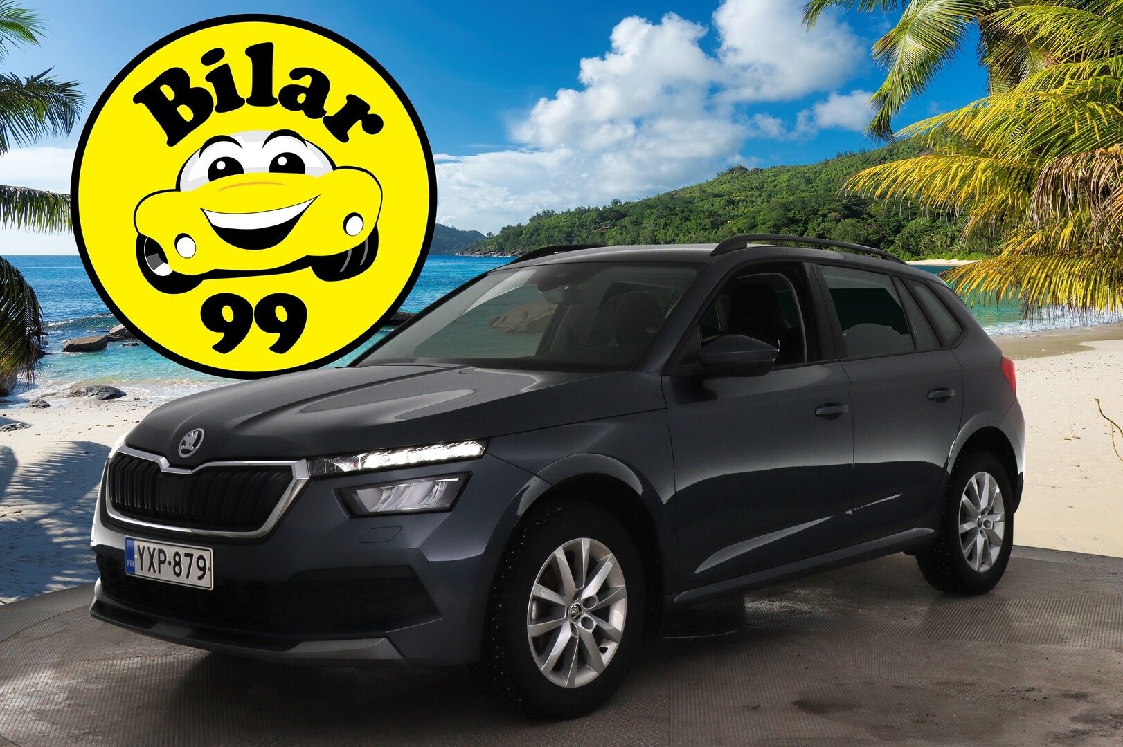 Skoda Kamiq 2021 1,0 TSI 110 Ambition DSG - | Suomi-auto | Lohko+Sisäp. | Tutkat | Lämm. Tuulilasi | Vakkari | Ratinlämmitin | LED | SmartLink | Kaistanpitoavustin | 2X Renkaat & Aluvanteet |
